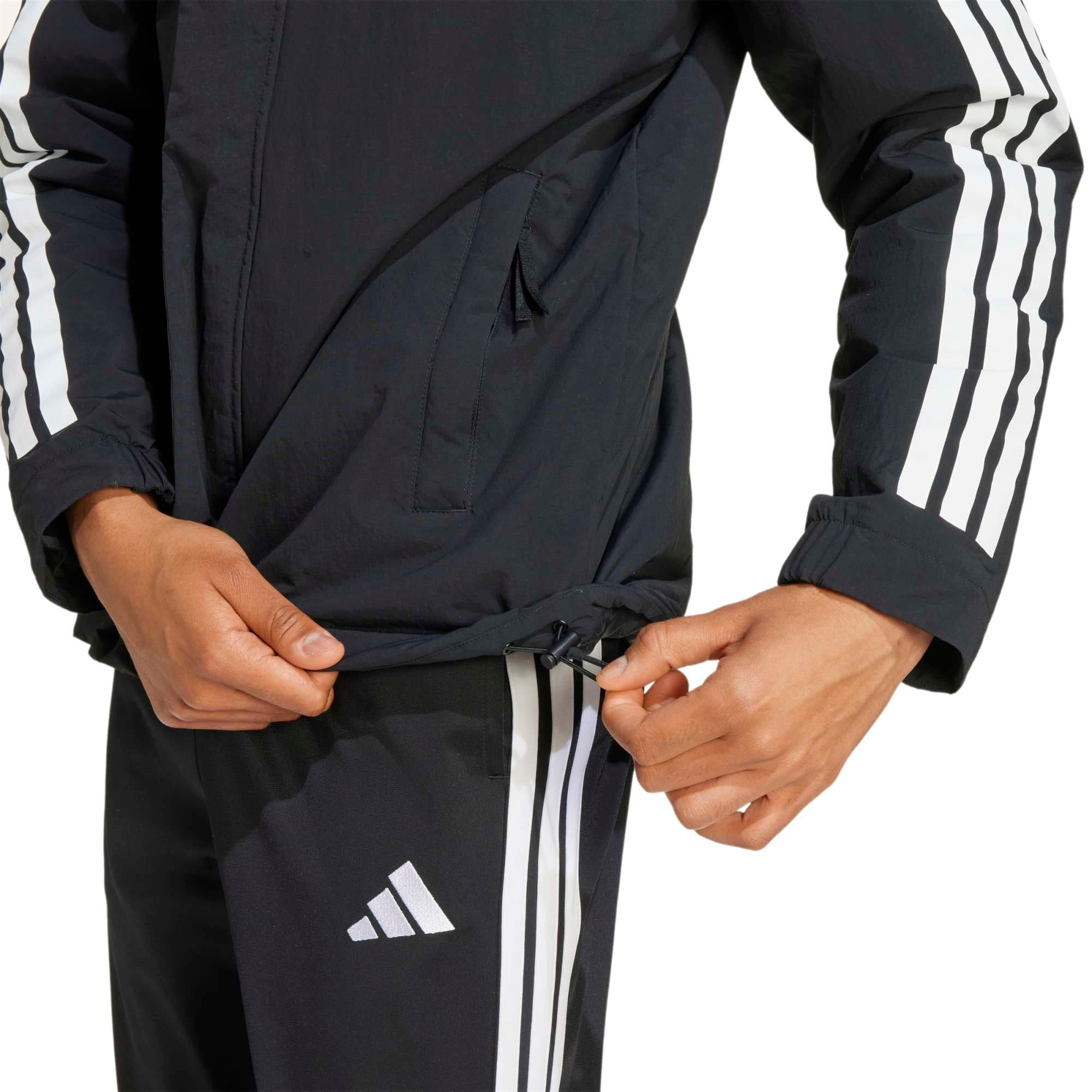 adidas adidas 3S Hooded Ins J Erkek - 4