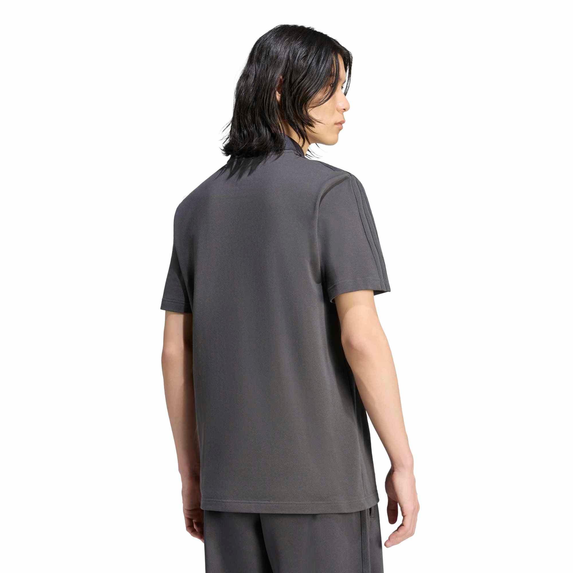 adidas adidas 3S Polo Erkek T-Shirt Gri - 2