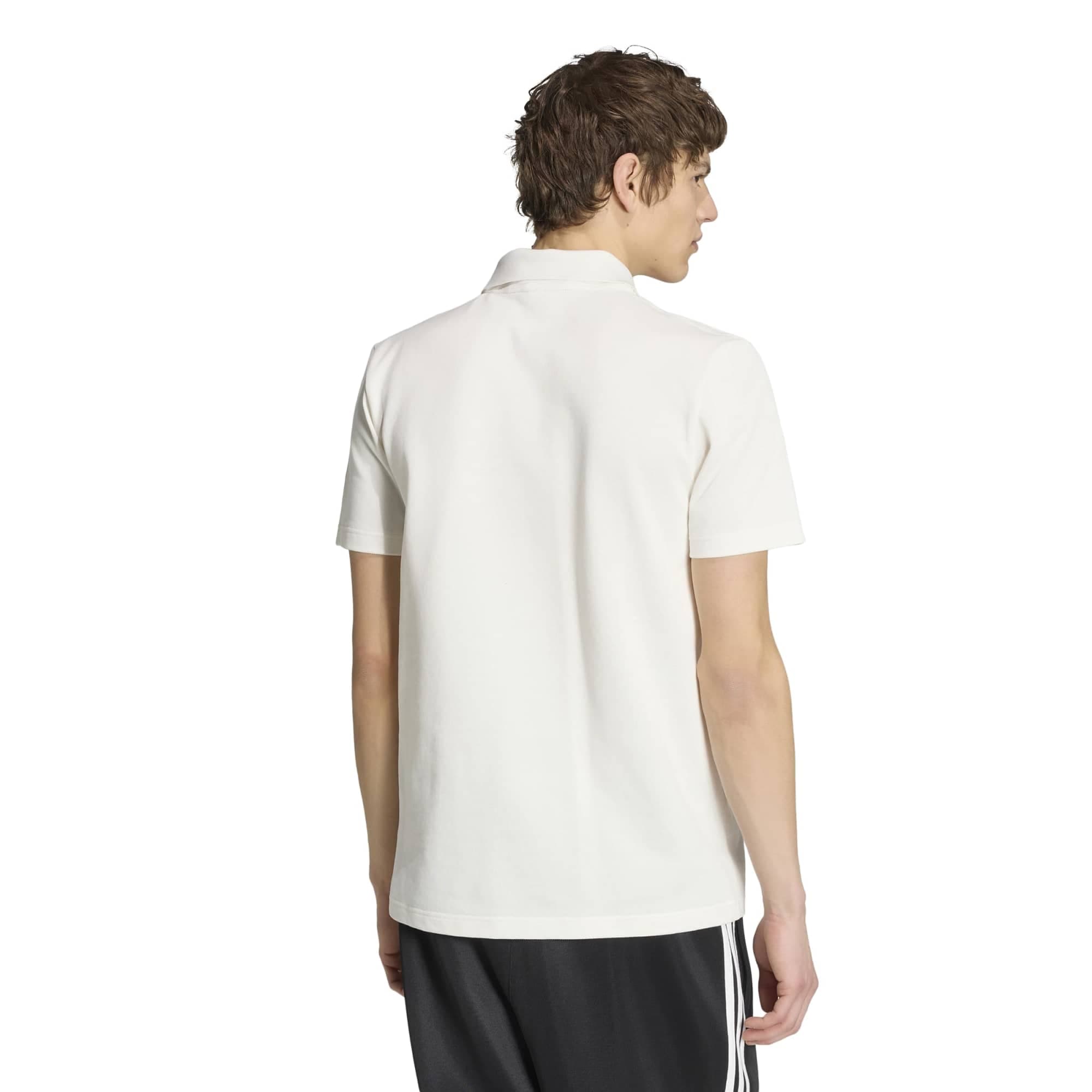 adidas adidas 3S Polo Erkek T-Shirt Beyaz - 3