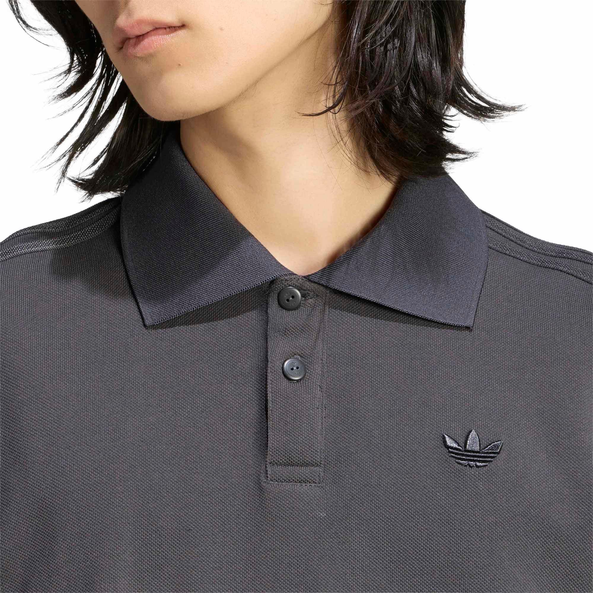 adidas adidas 3S Polo Erkek T-Shirt Gri - 4