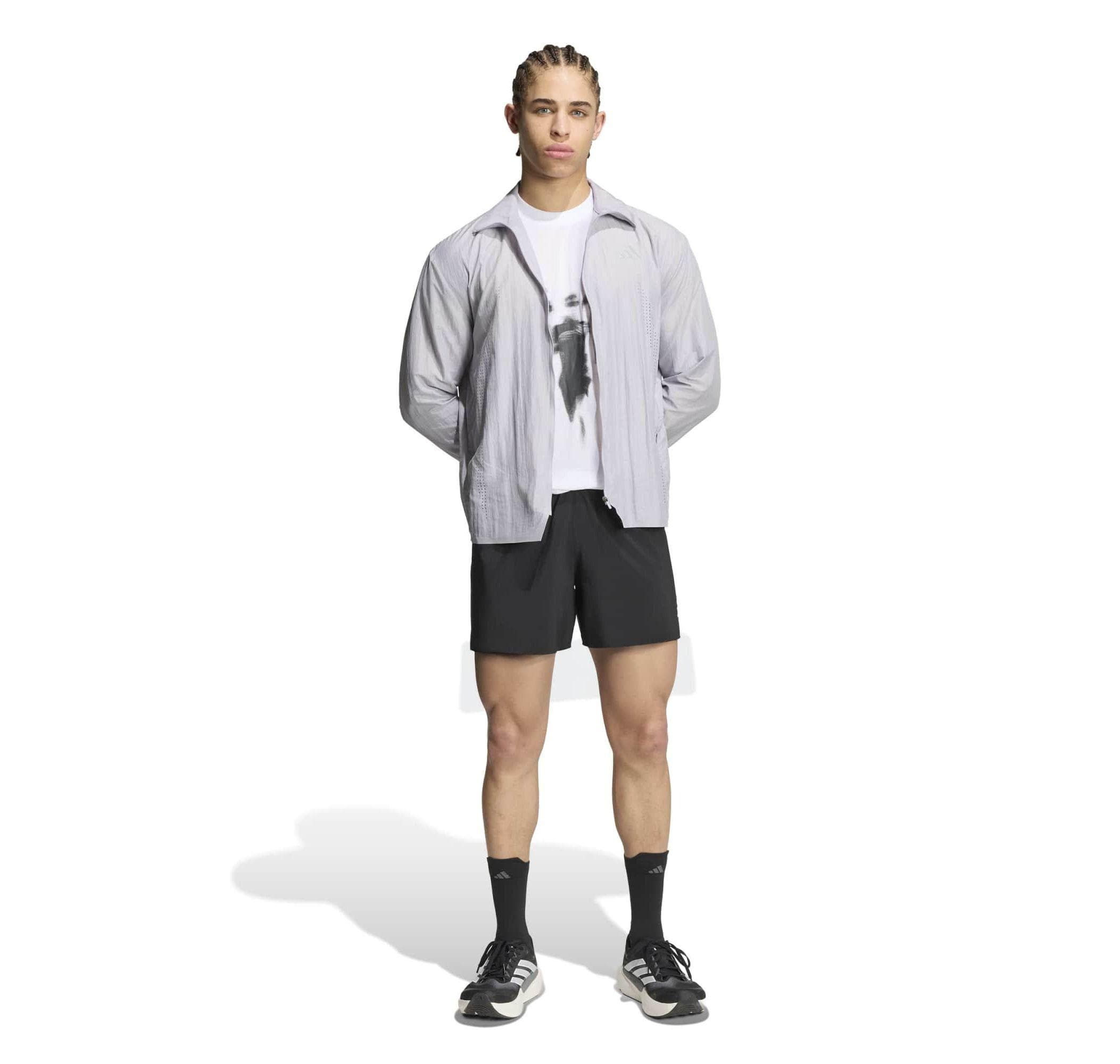 adidas adidas Adi365 Hyb Jk M Erkek Ceket Gri - 5