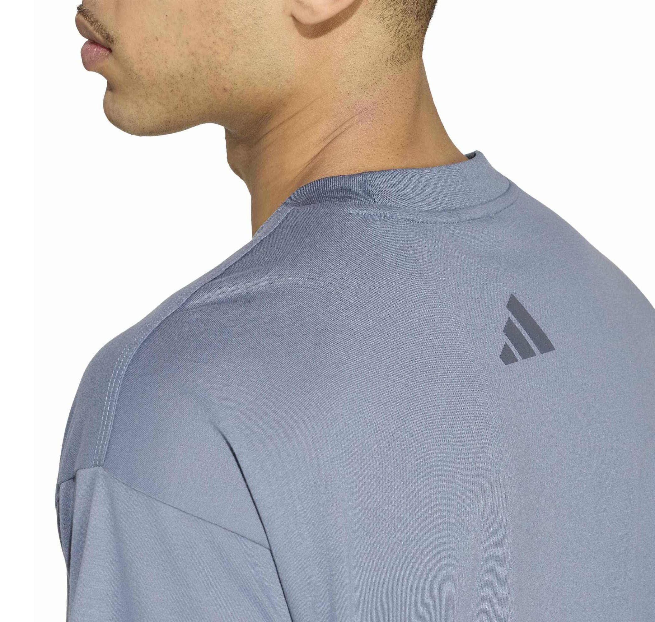 adidas adidas Adi365 Hyb T Uf Erkek T-Shirt Gri - 4