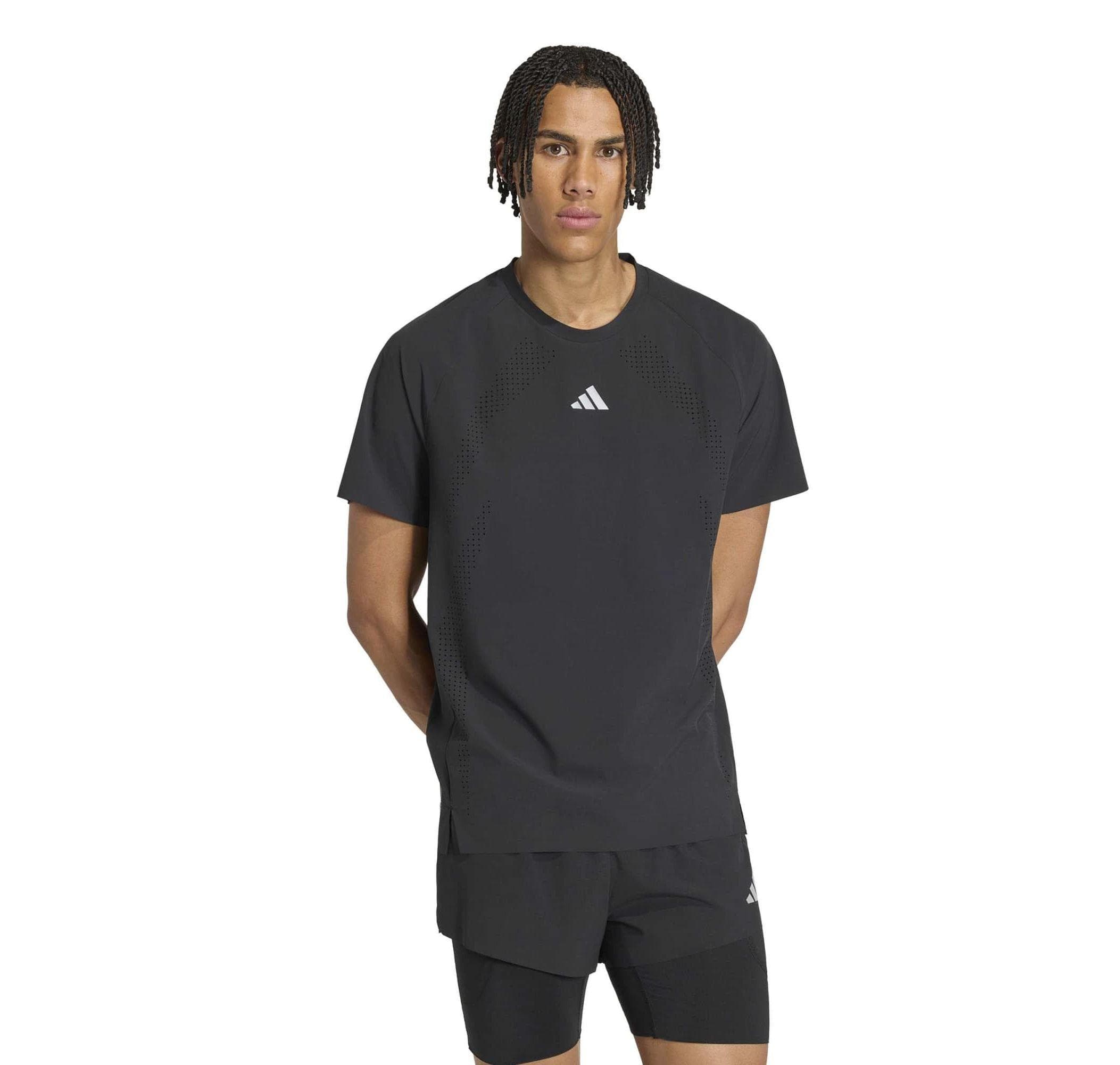 adidas adidas Adi365 Hybo T M Erkek T-Shirt Siyah