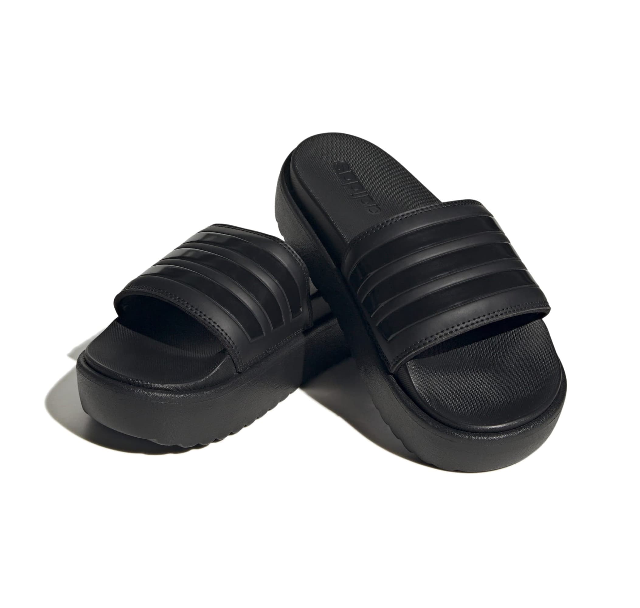 adidas adidas Adılette Platform Kadın Terlik Siyah - 3