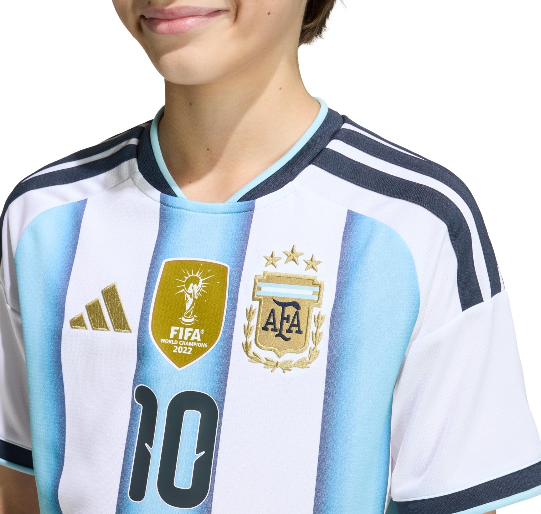 adidas adidas Afa Arjantin 26 Messi İç Saha Çocuk Forması Beyaz - 5