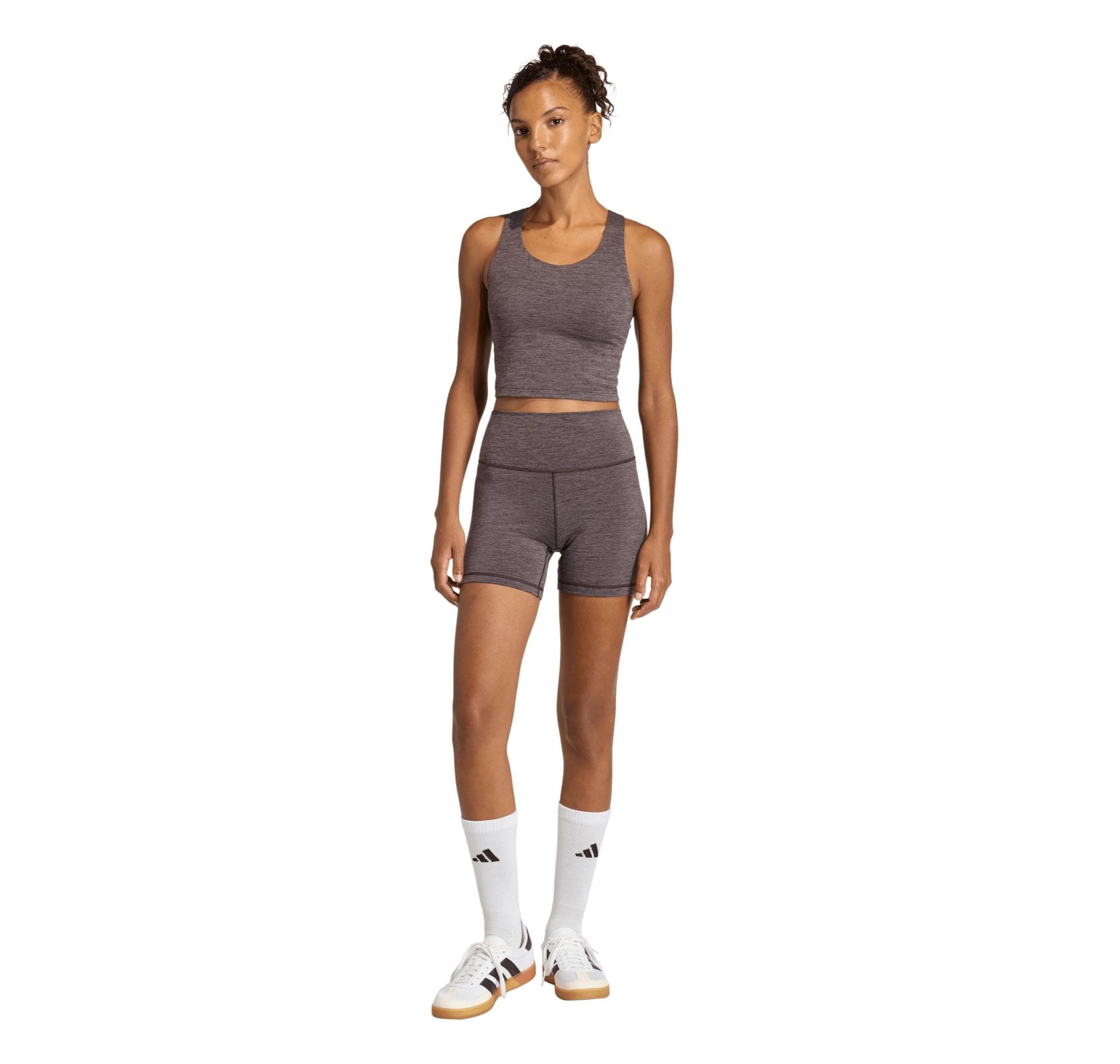adidas adidas All Me Ms Tank Kadın Büstiyer Mor - 3
