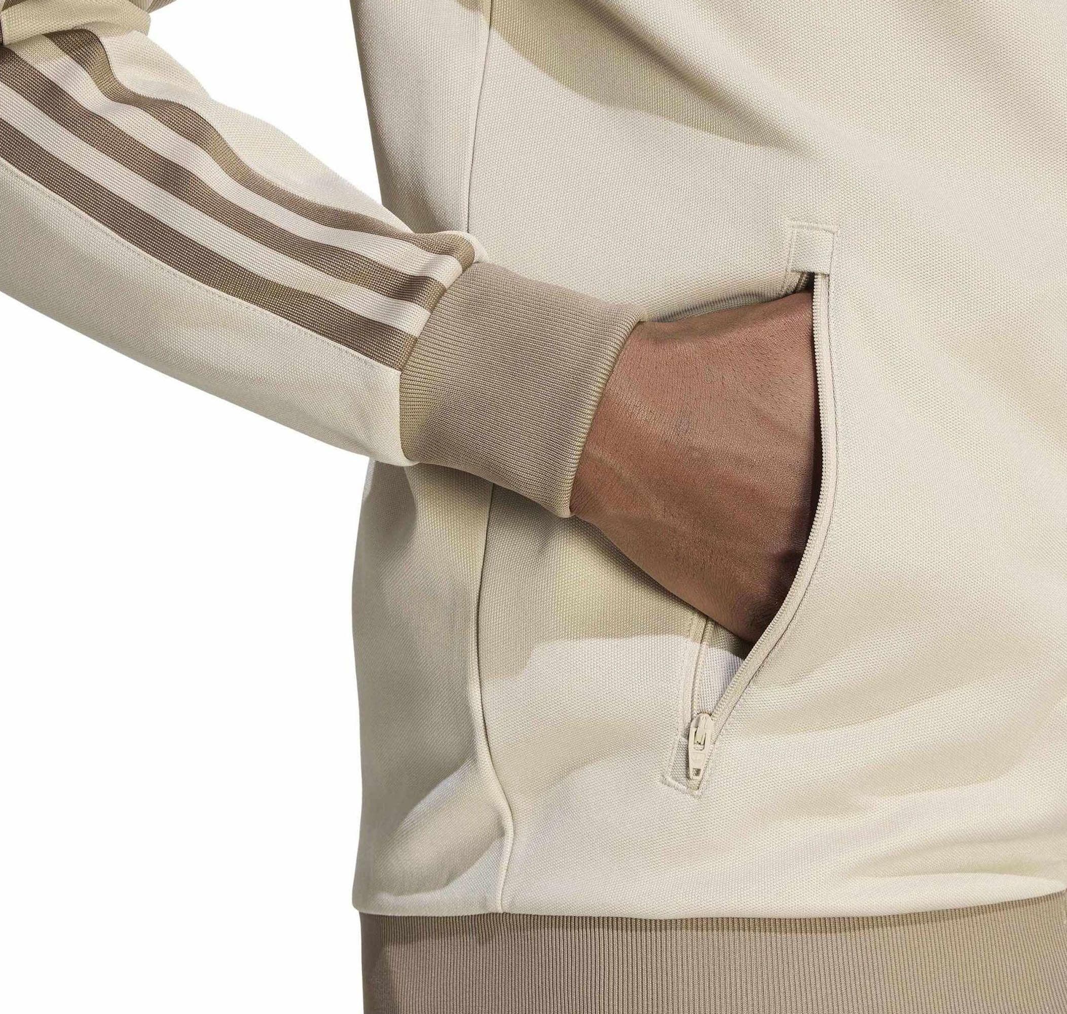 adidas adidas Beckenbauer Tt Erkek Ceket Bej - 4
