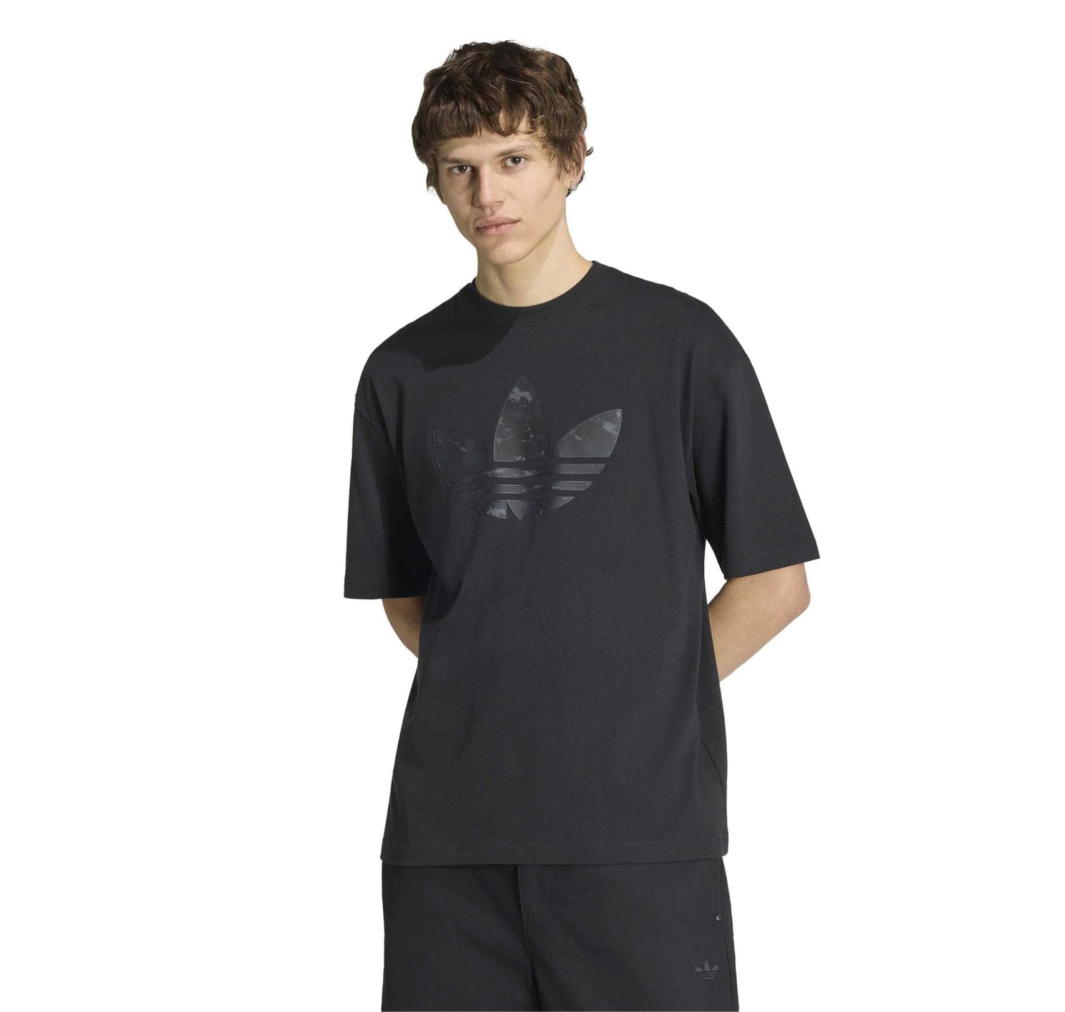 adidas adidas Camo Tee Infı Erkek T-Shirt Siyah