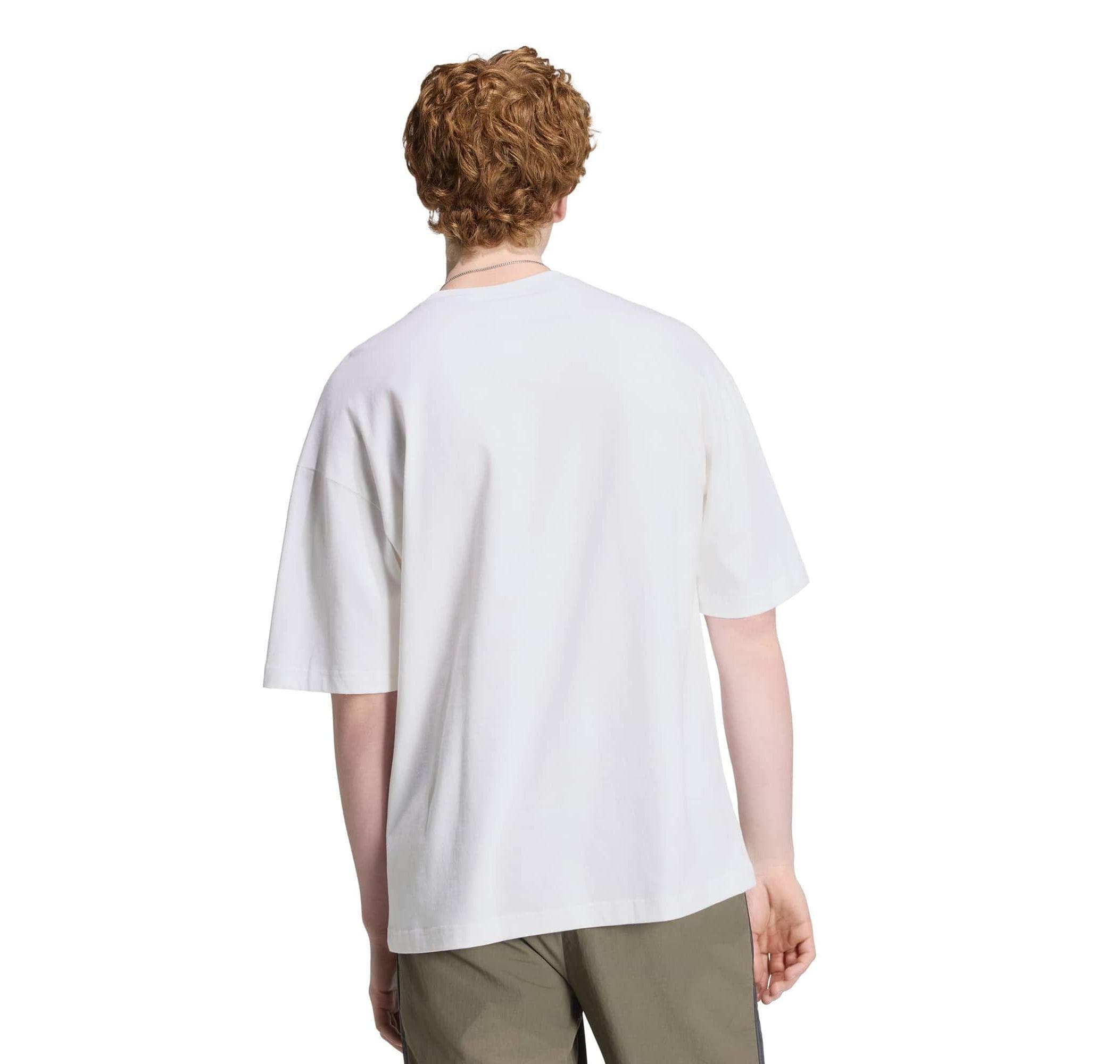 adidas adidas Camo Tee Tongue Erkek T-Shirt Beyaz - 2