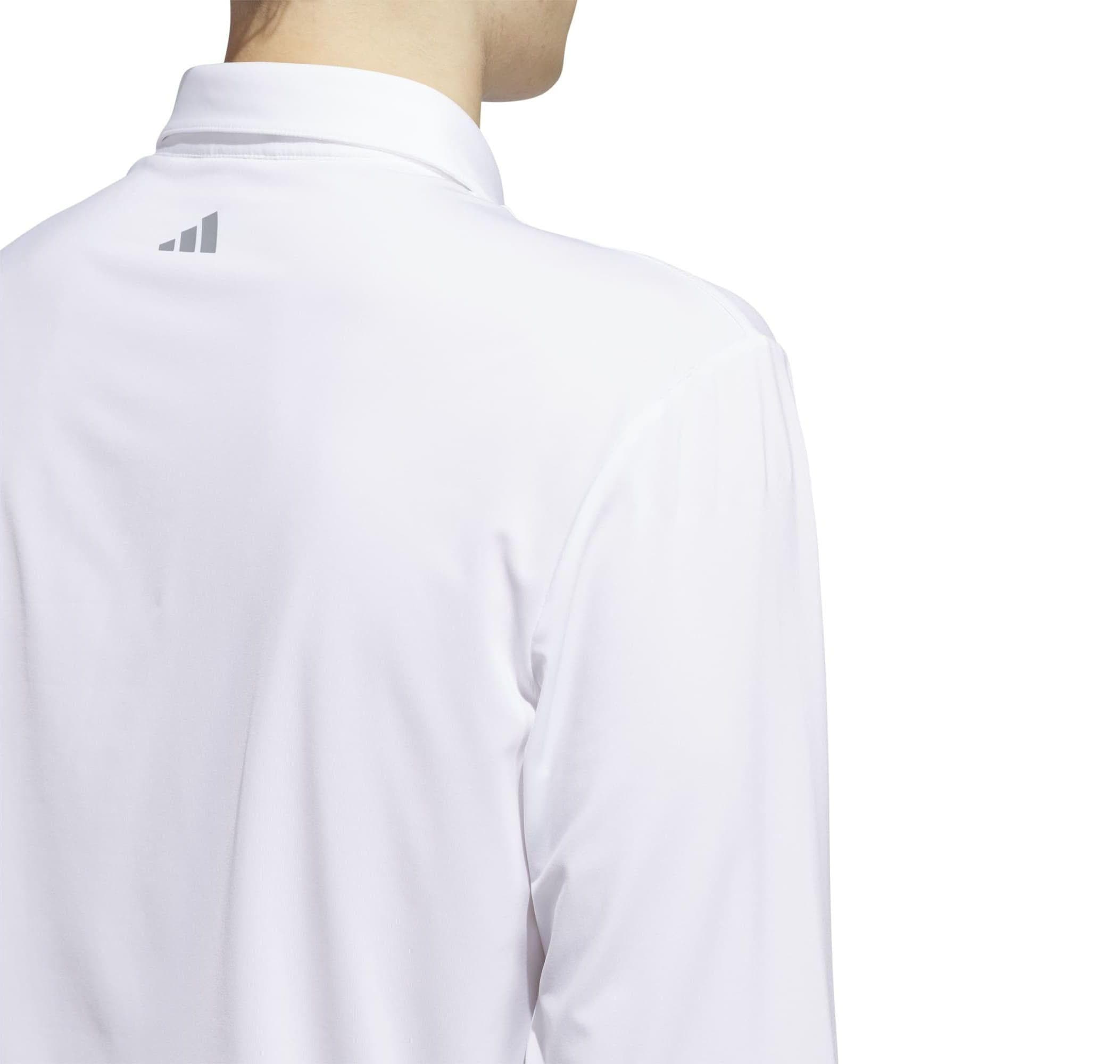 adidas adidas Core Ls Polo Erkek T-Shirt Beyaz - 5