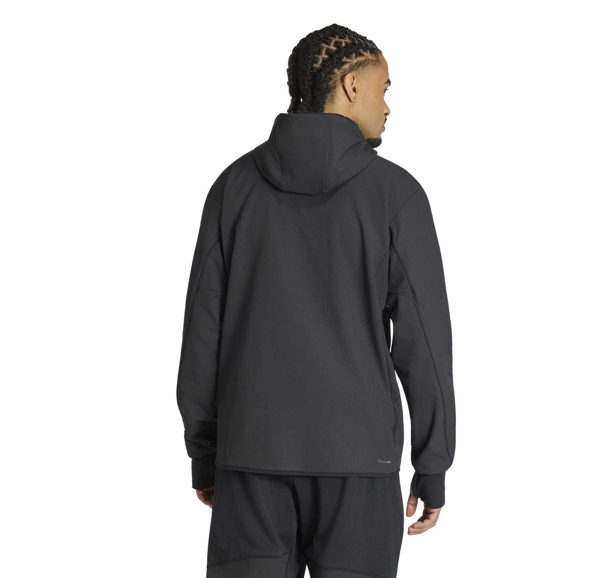 adidas adidas D4T Cw Full-Zıp Erkek Ceket Siyah - 2