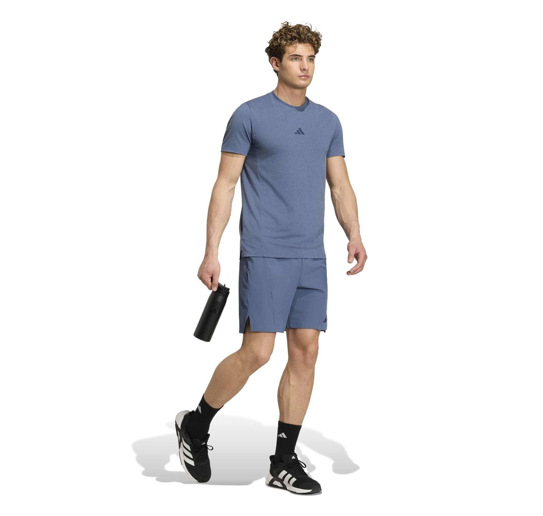adidas adidas D4T Short Erkek Şort Ve Kapri Mavi - 6