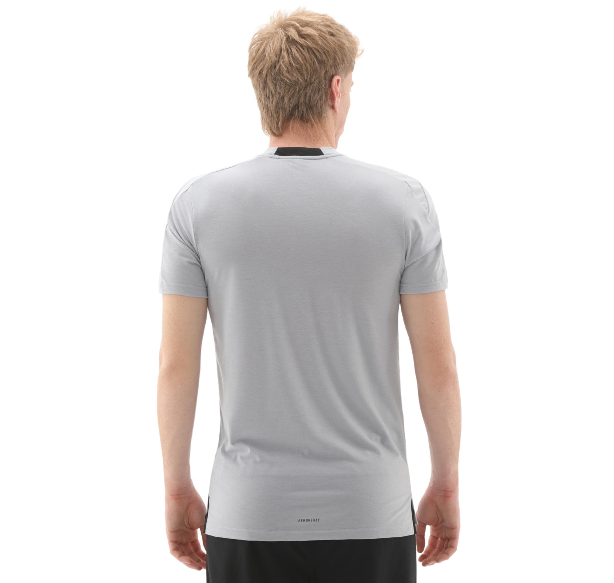 adidas adidas D4T Tee Erkek T-Shirt Gri - 4