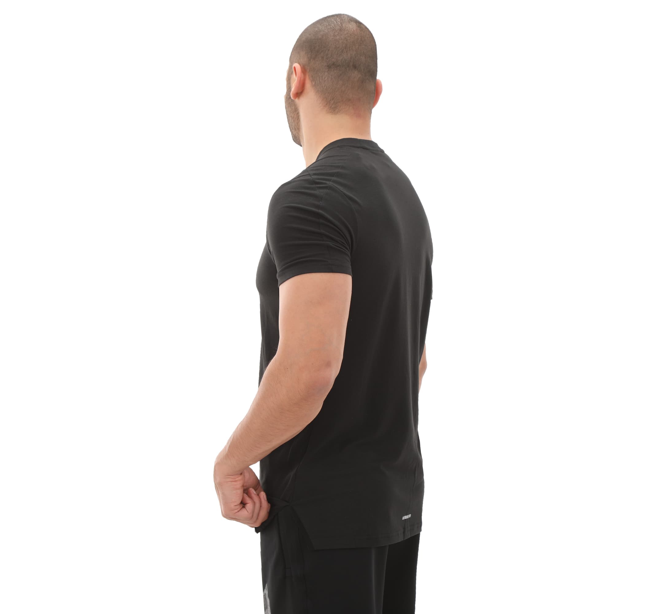 adidas adidas D4T Tee Erkek T-Shirt Siyah - 3