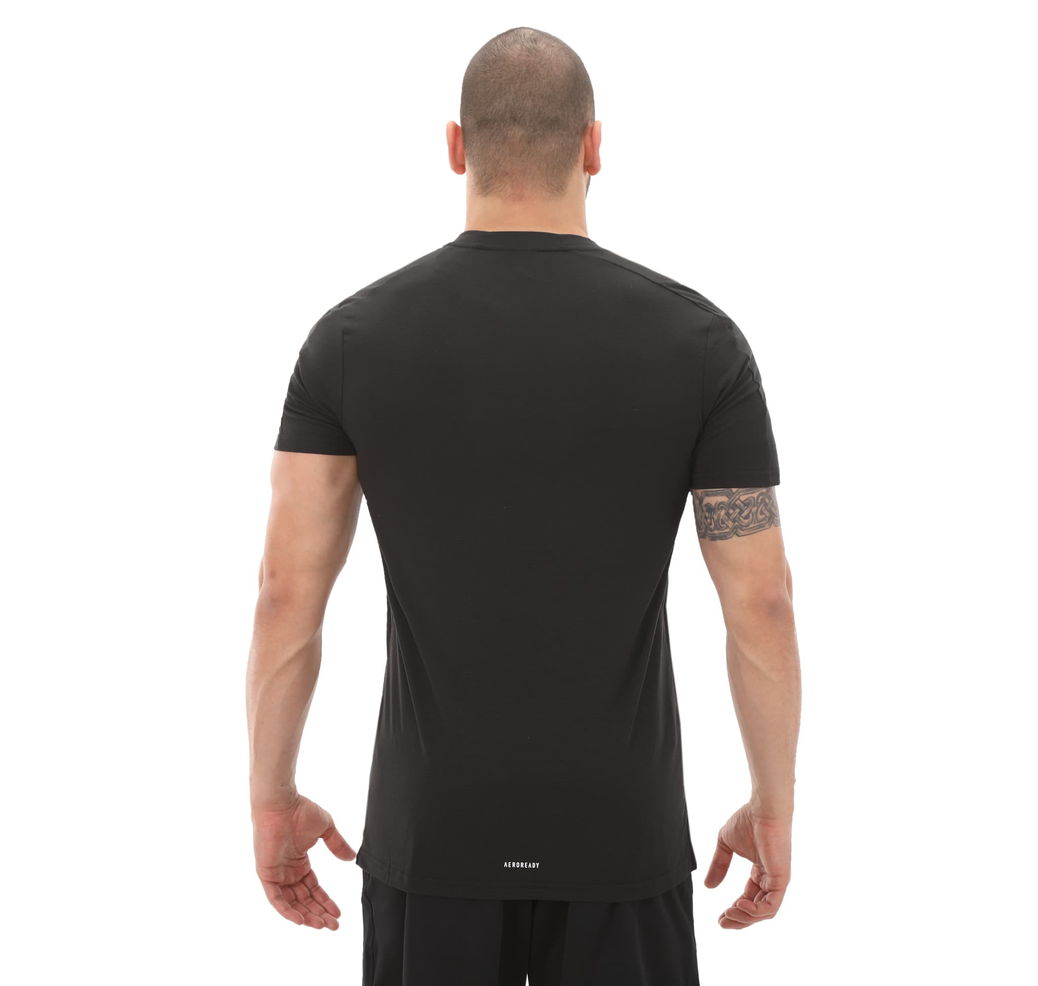 adidas adidas D4T Tee Erkek T-Shirt Siyah - 4
