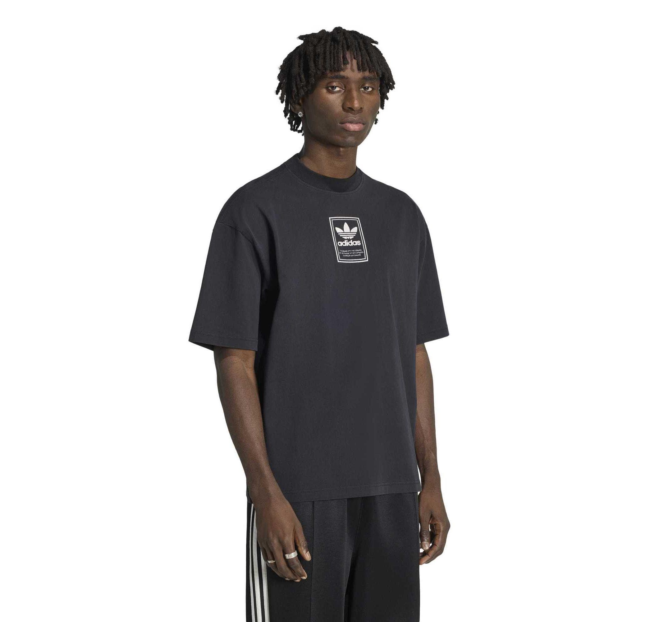 adidas adidas Elevated Gfx Te Erkek T-Shirt Siyah