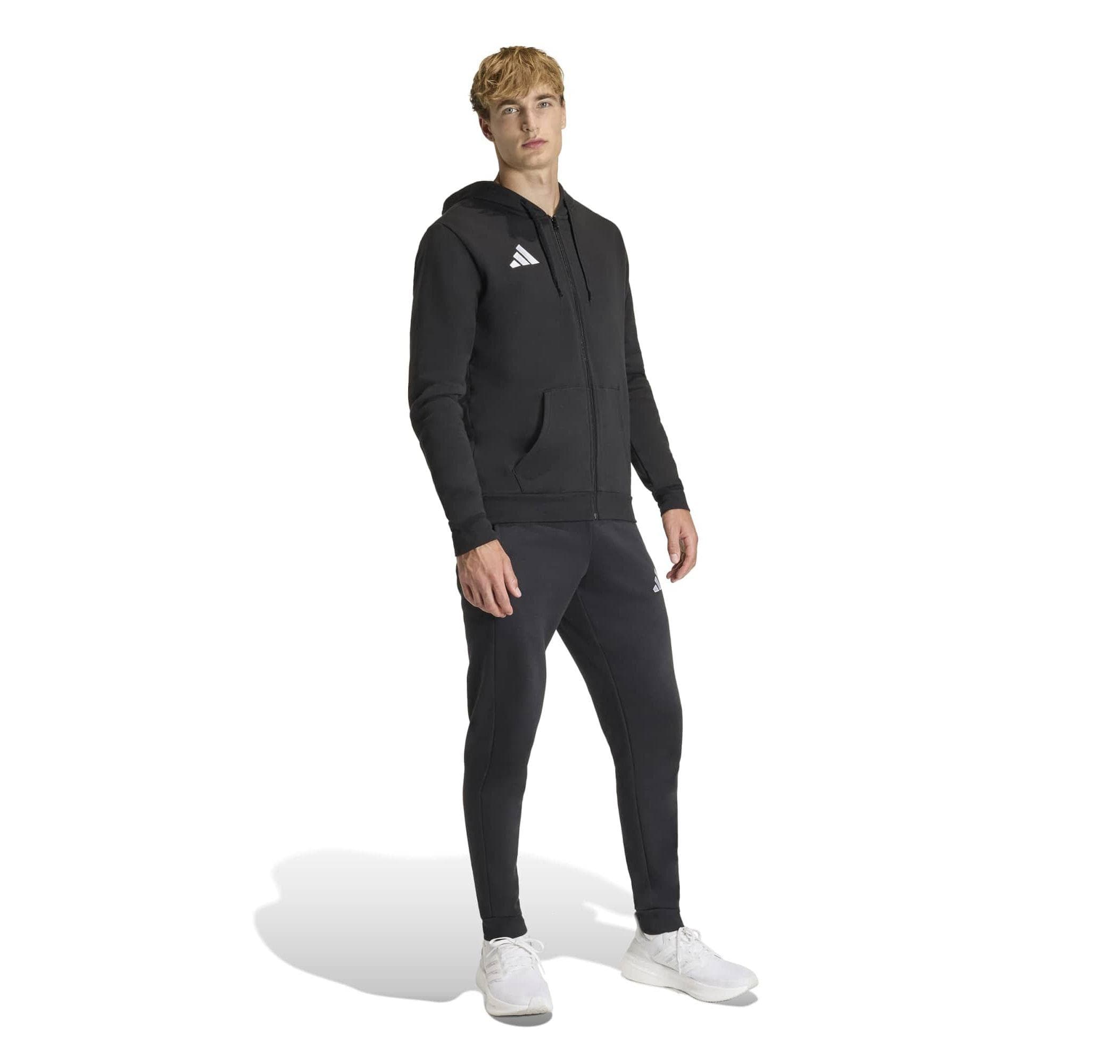 adidas adidas Ent26 Fz Hood Erkek Sweatshirt Siyah - 3