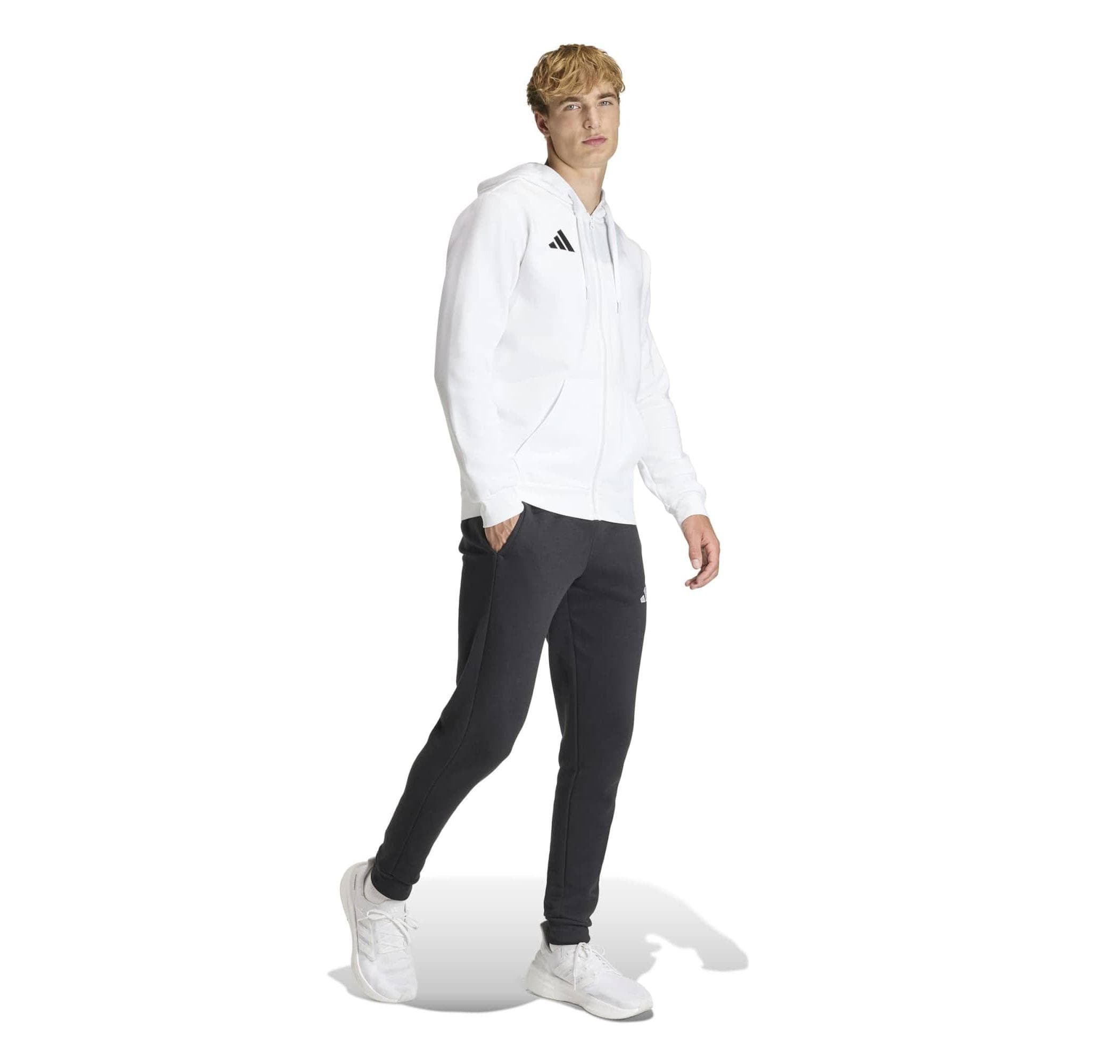 adidas adidas Ent26 Fz Hood Erkek Sweatshirt Beyaz - 3