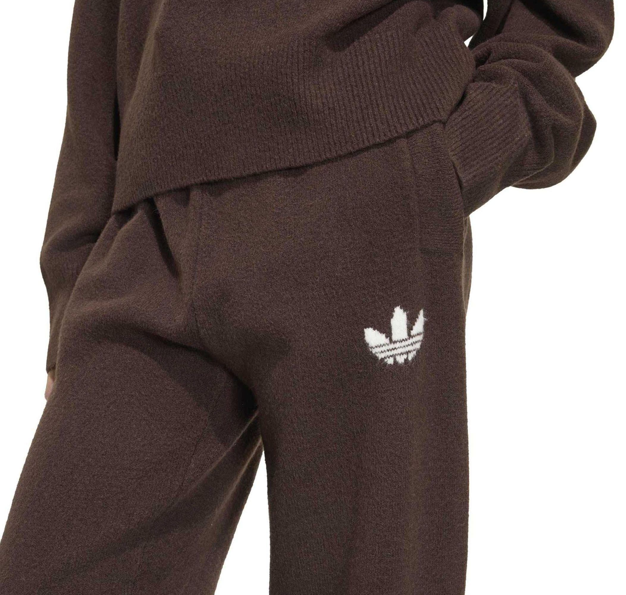 adidas adidas Ess Knıt Pant Kadın Eşofman Altı Kahve - 3