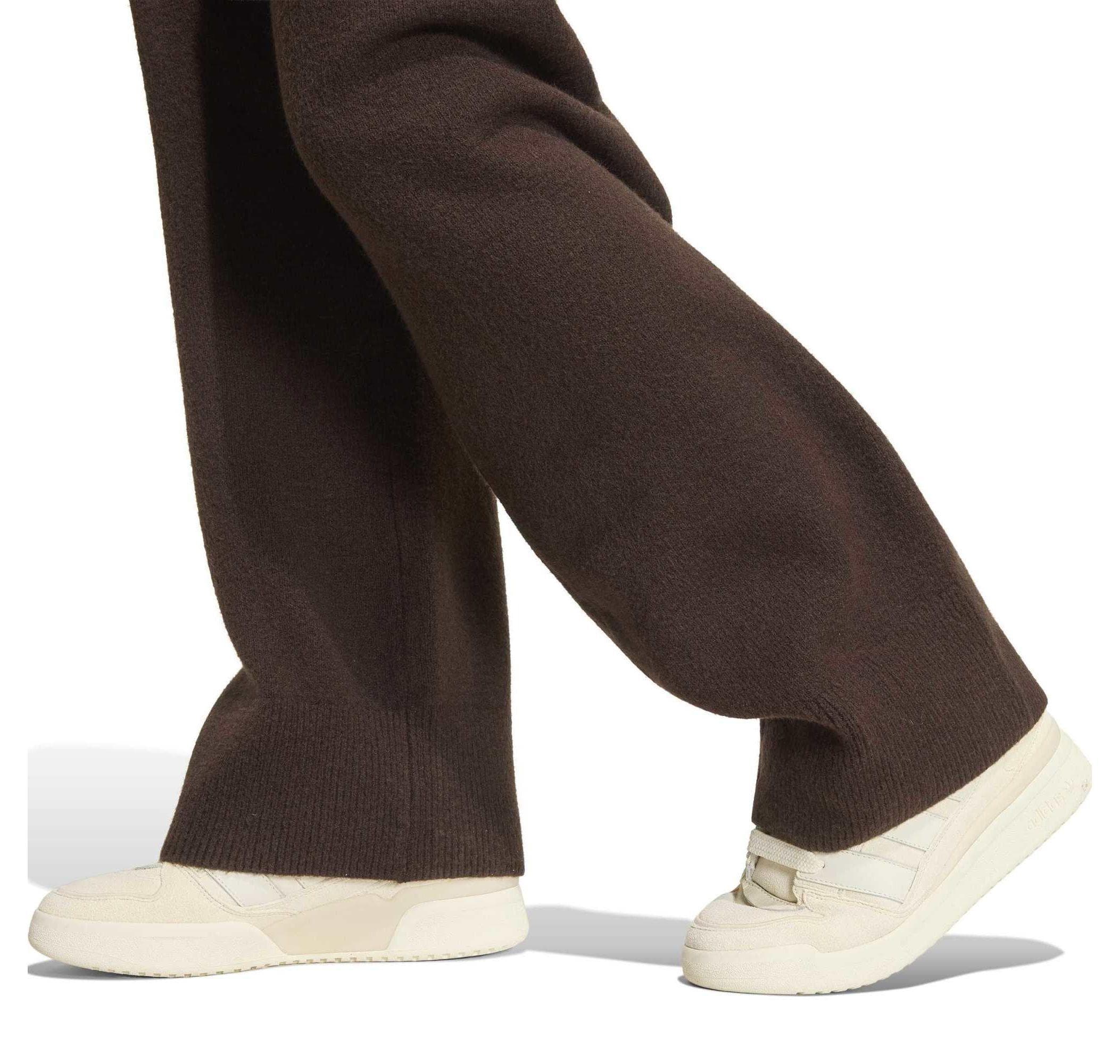 adidas adidas Ess Knıt Pant Kadın Eşofman Altı Kahve - 4
