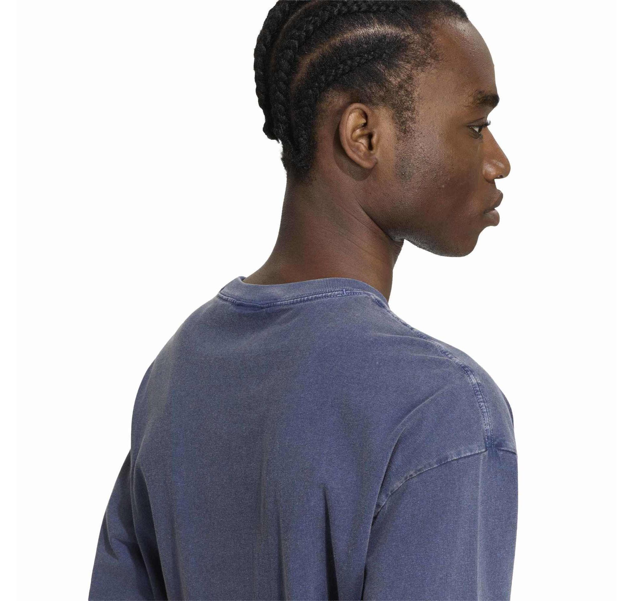 adidas adidas Ess Loose Tee Erkek T-Shirt Lacivert - 4