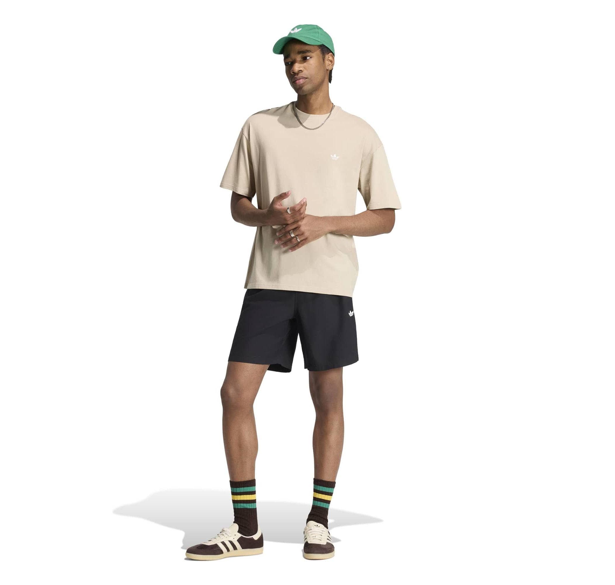 adidas adidas Ess Loose Tee Erkek T-Shirt Bej - 3