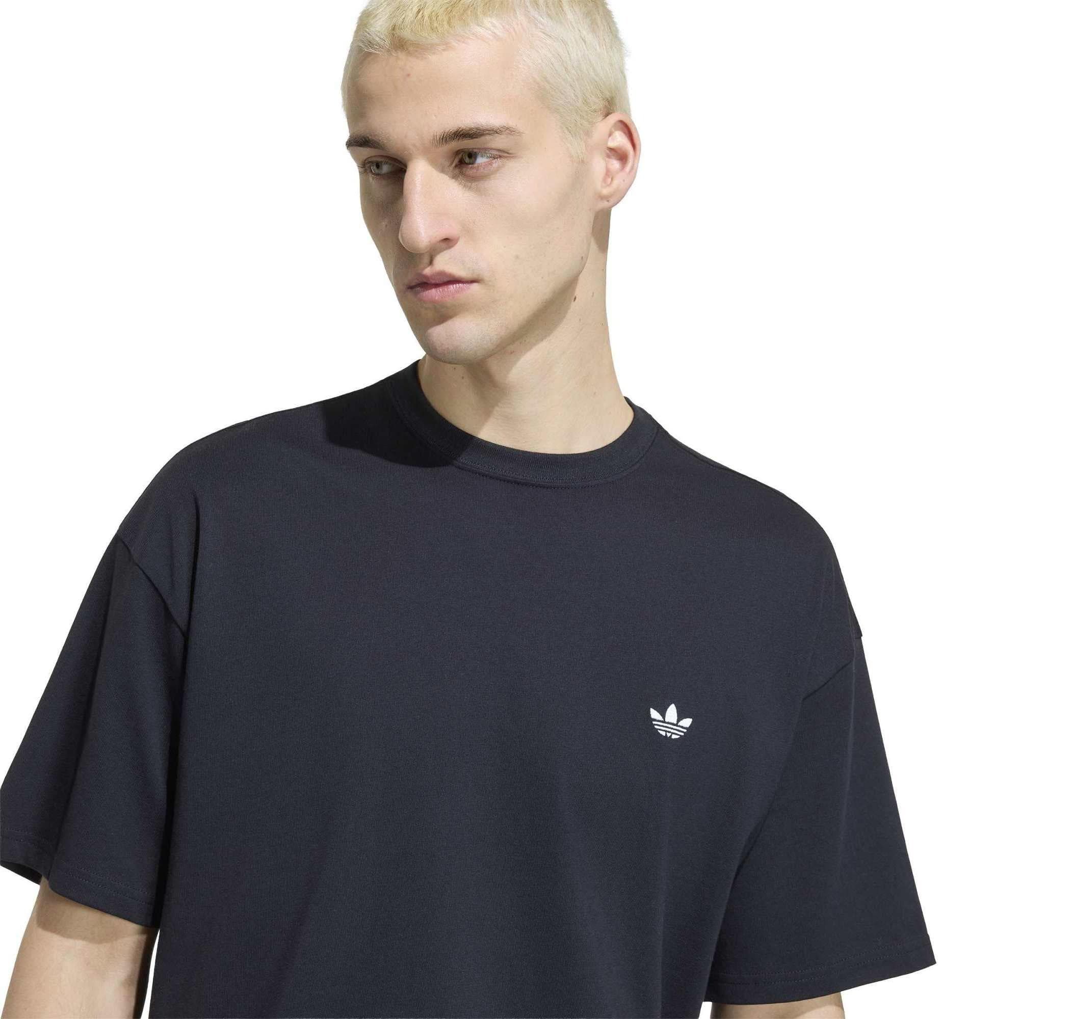 adidas adidas Ess Loose Tee Erkek T-Shirt Siyah - 4