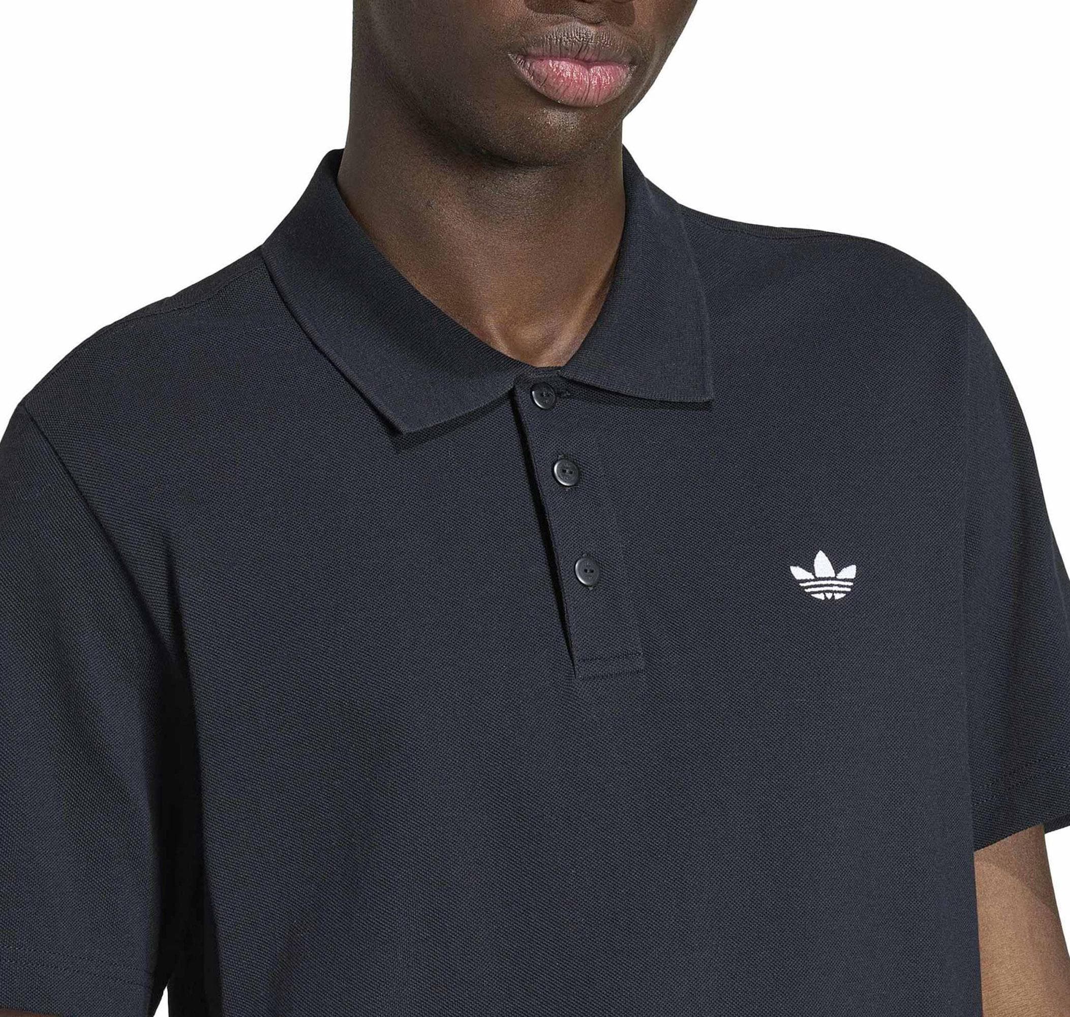 adidas adidas Ess Polo Tee Erkek T-Shirt Siyah - 3