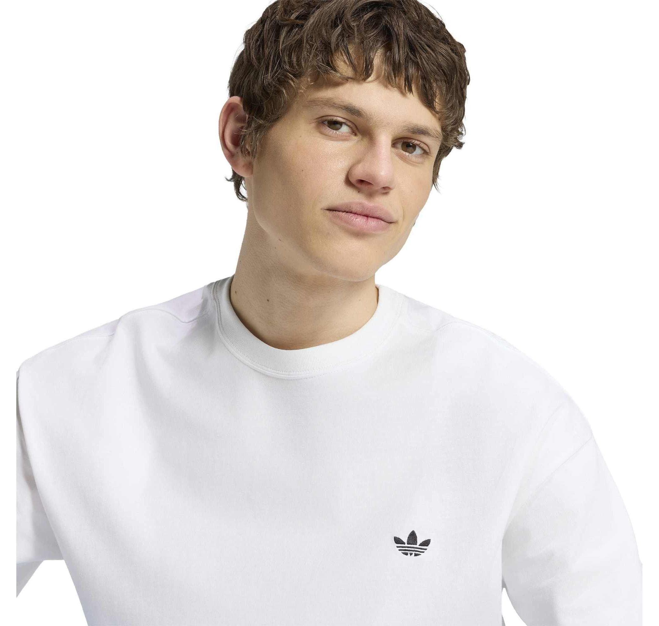 adidas adidas Ess Tee Erkek T-Shirt Beyaz - 4