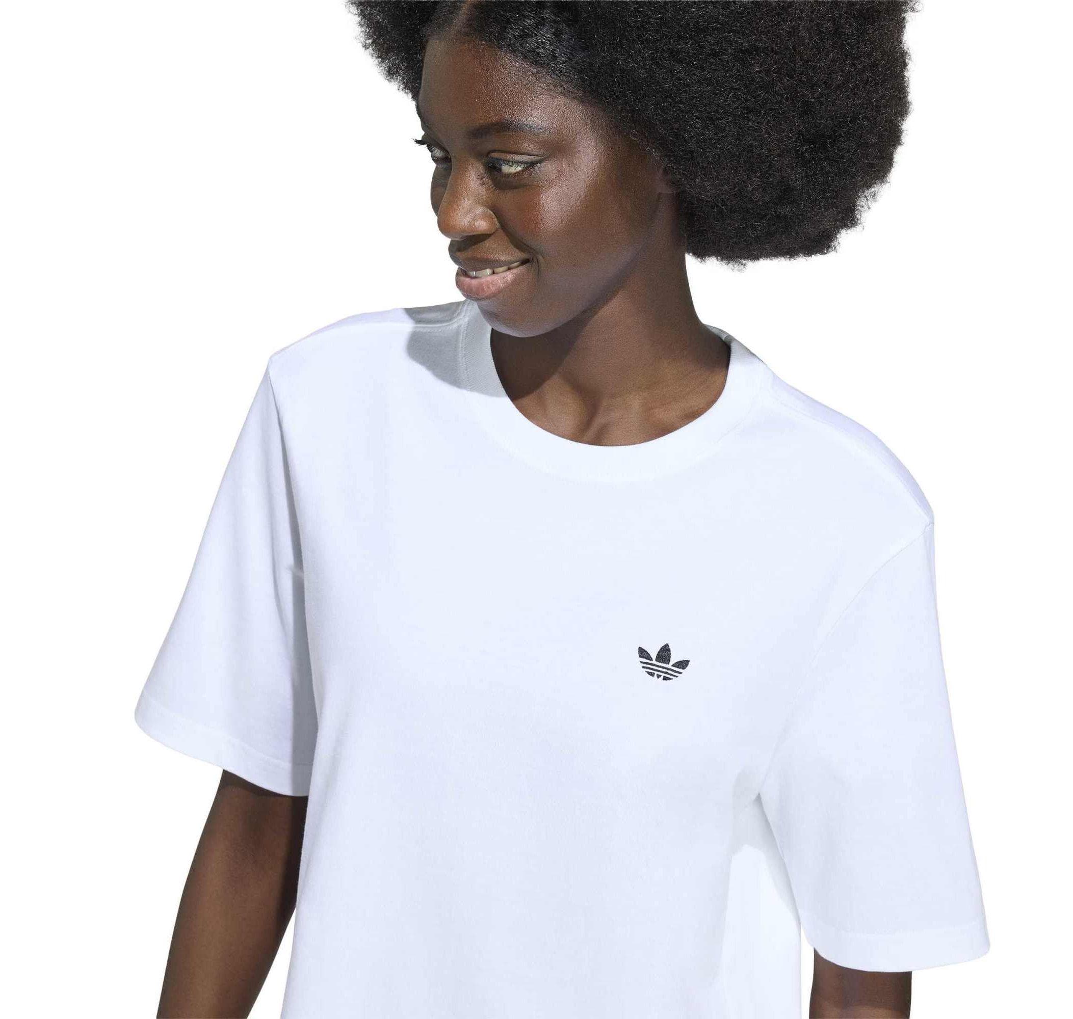 adidas adidas Ess Tee Kadın T-Shirt Beyaz - 3