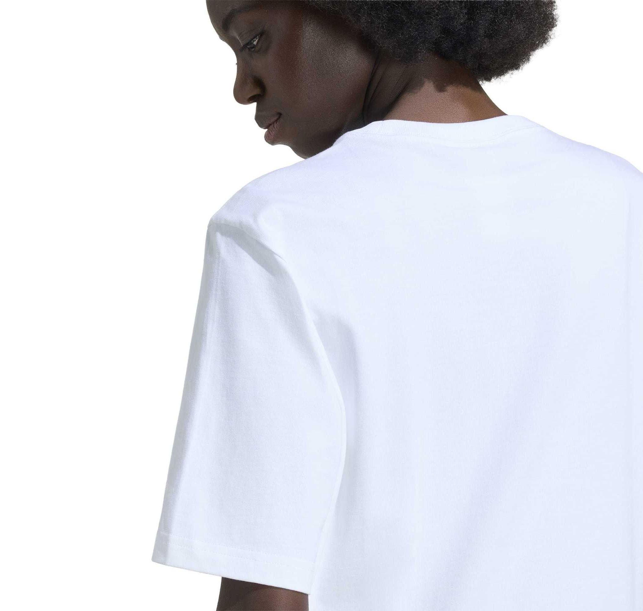 adidas adidas Ess Tee Kadın T-Shirt Beyaz - 4