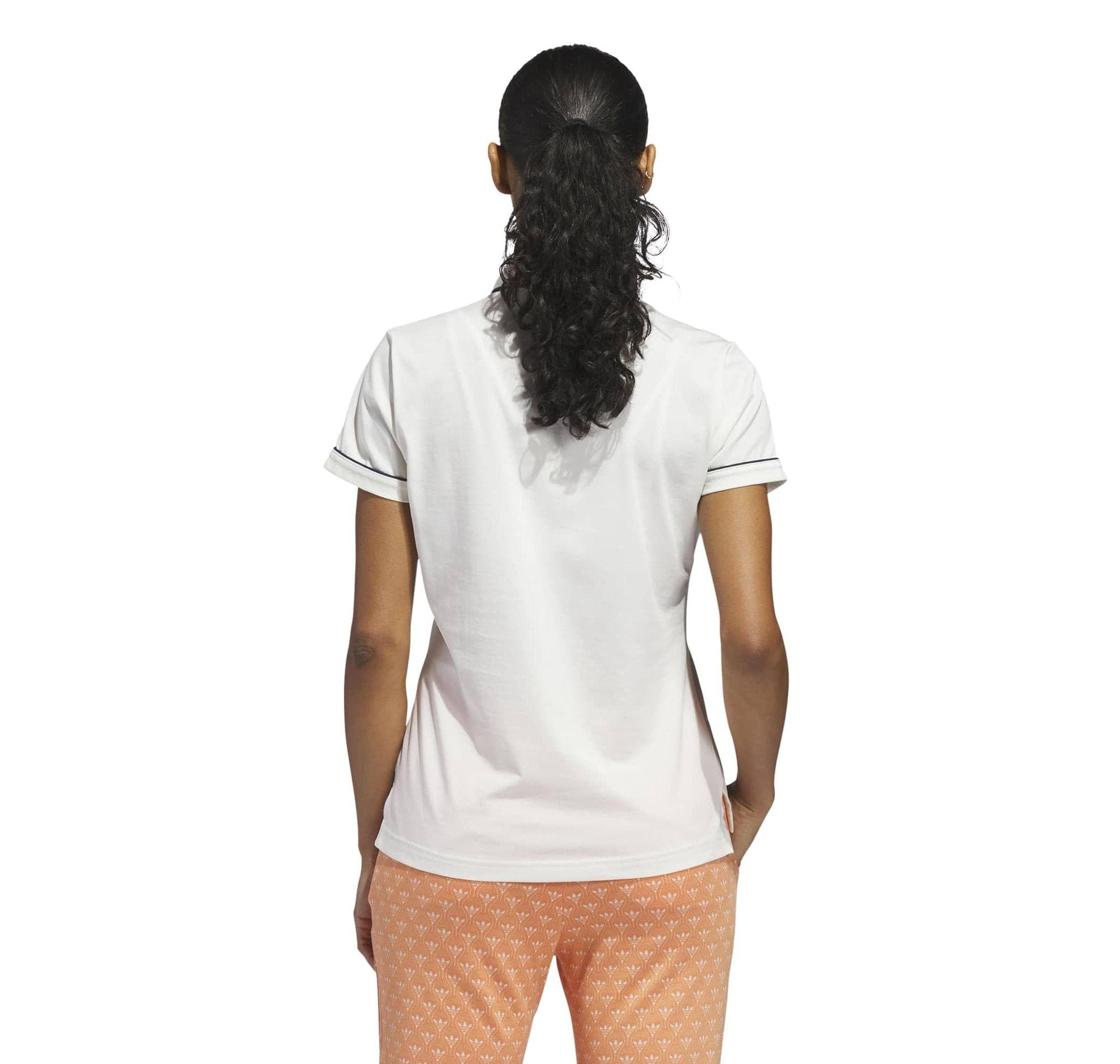 adidas adidas F Solid Polo W Kadın T-Shirt Beyaz - 2