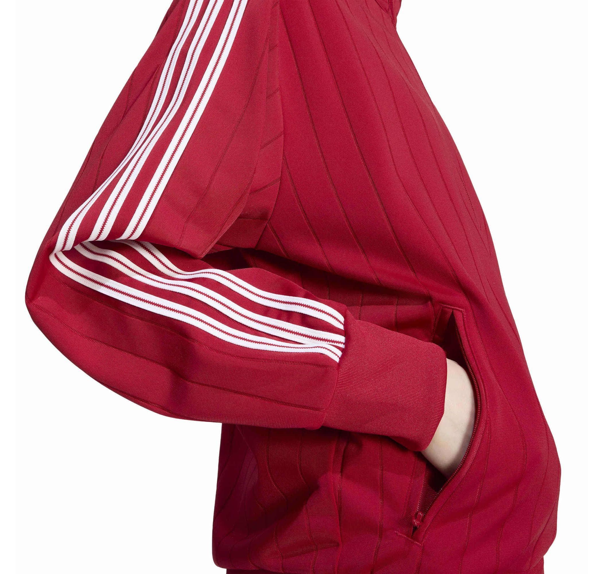 adidas adidas Fb Loose Tt Kadın Ceket Bordo - 4