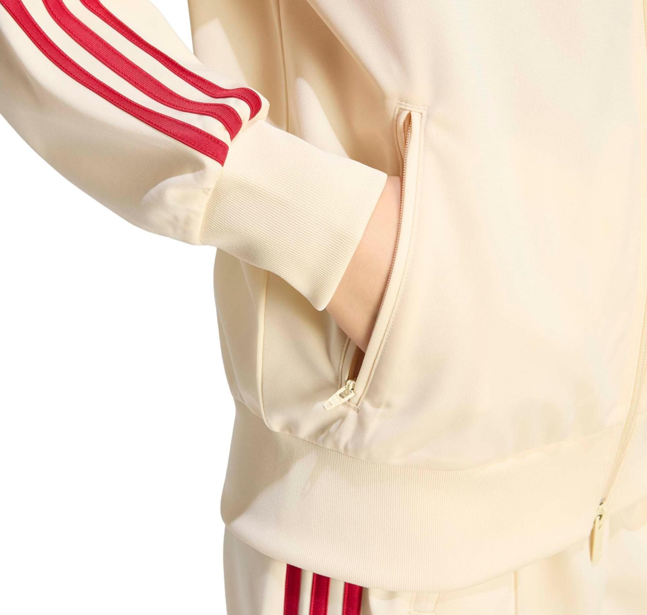 adidas adidas Fb Tt Loose Kadın Ceket Krem - 5