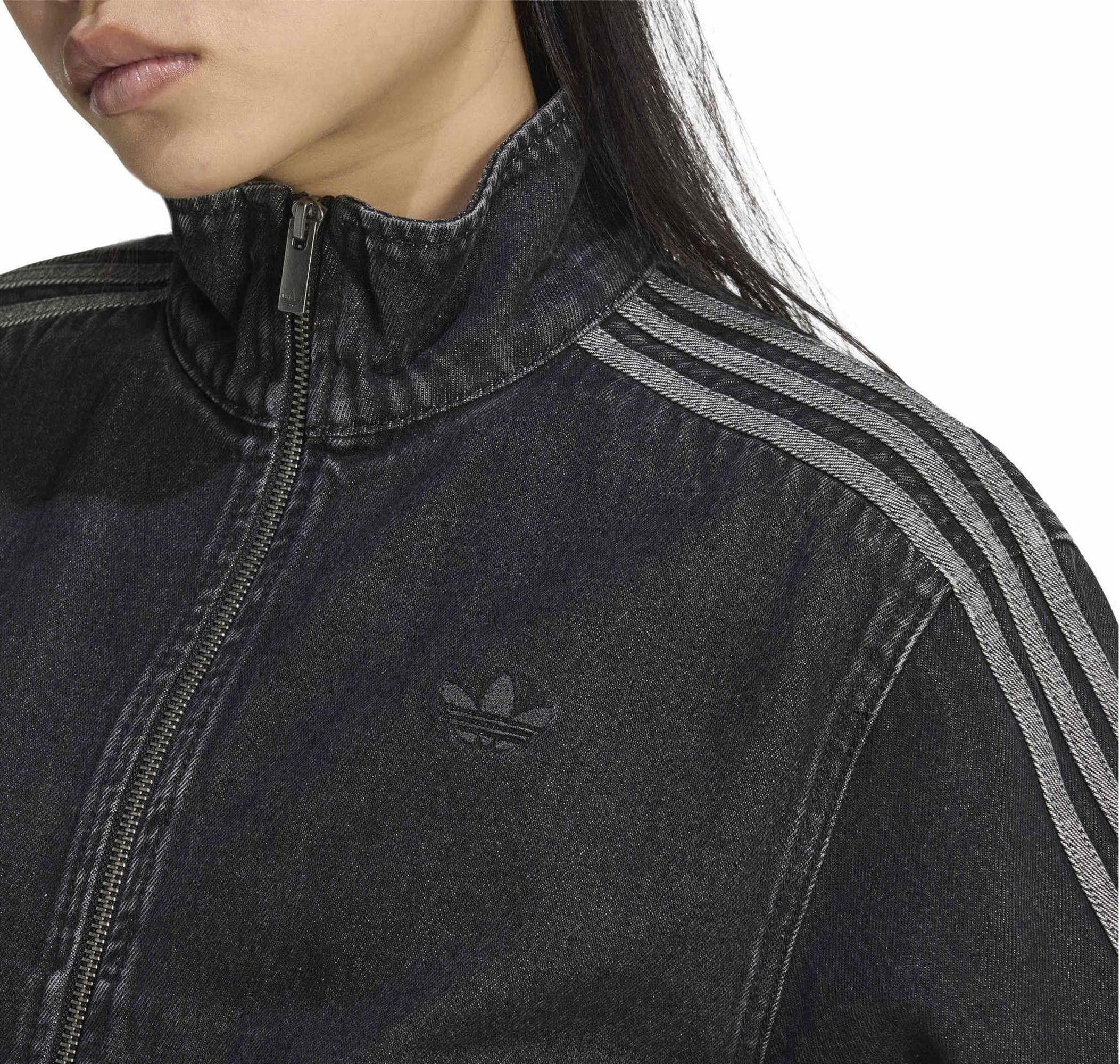adidas adidas Firebird Denim  Tt D Kadın Ceket Siyah - 3