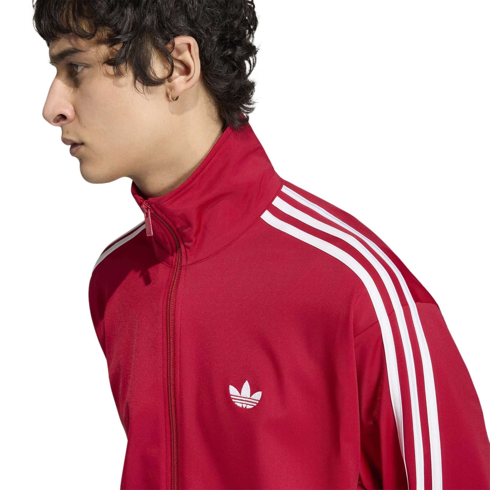 adidas adidas Fırebırd Tt Erkek Ceket Bordo - 3