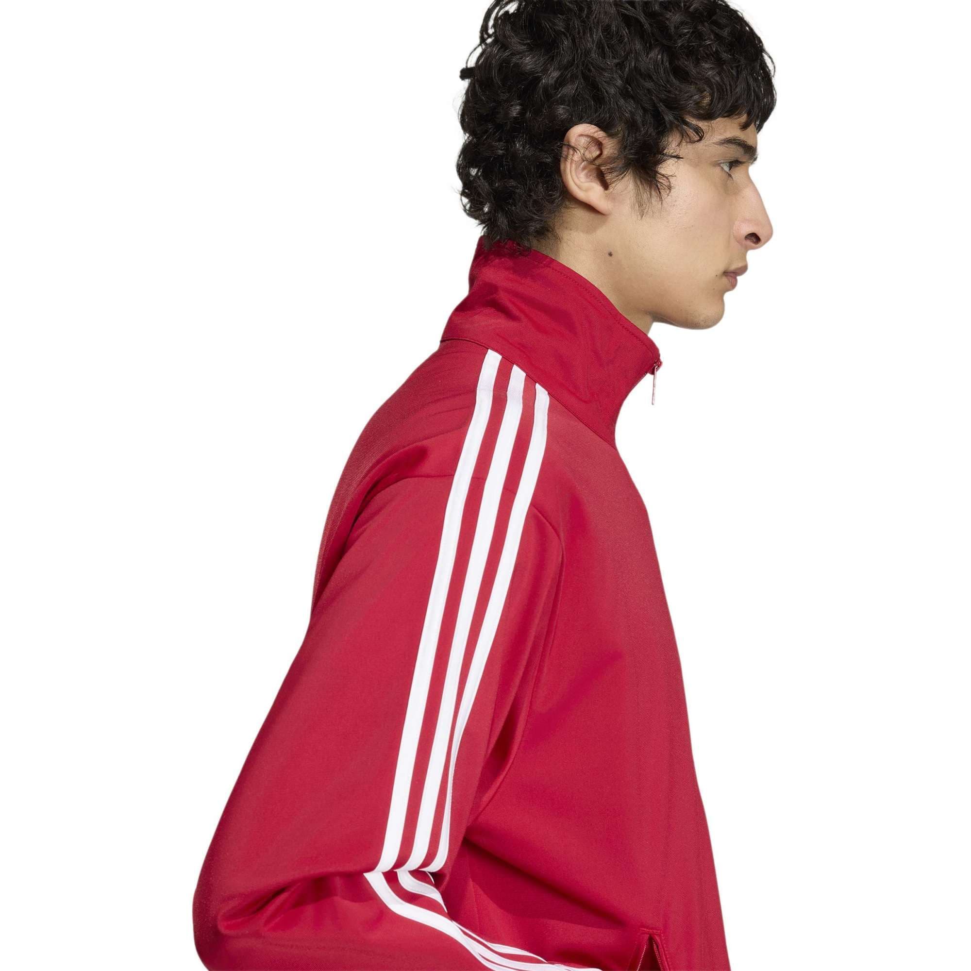 adidas adidas Fırebırd Tt Erkek Ceket Bordo - 4