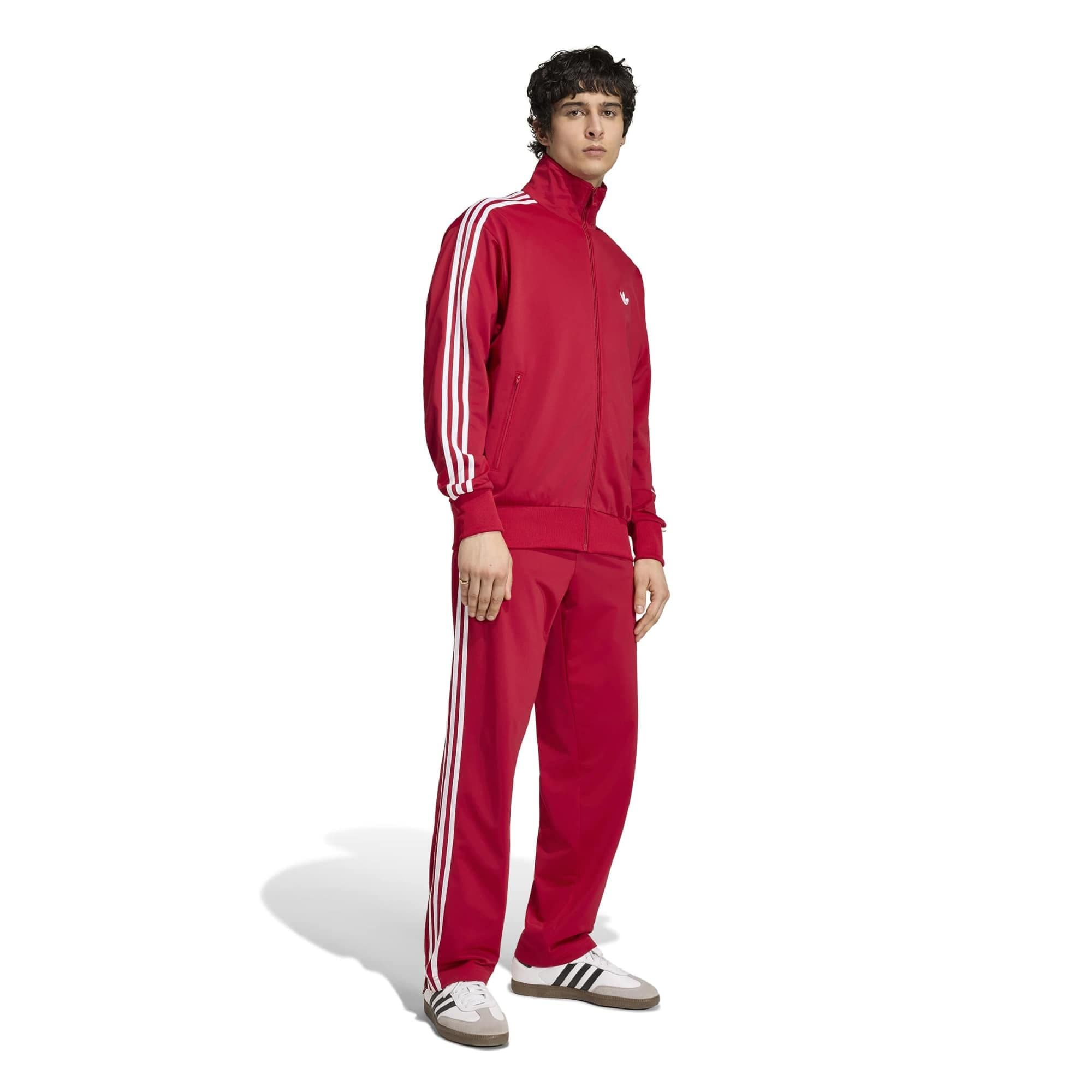 adidas adidas Fırebırd Tt Erkek Ceket Bordo - 5