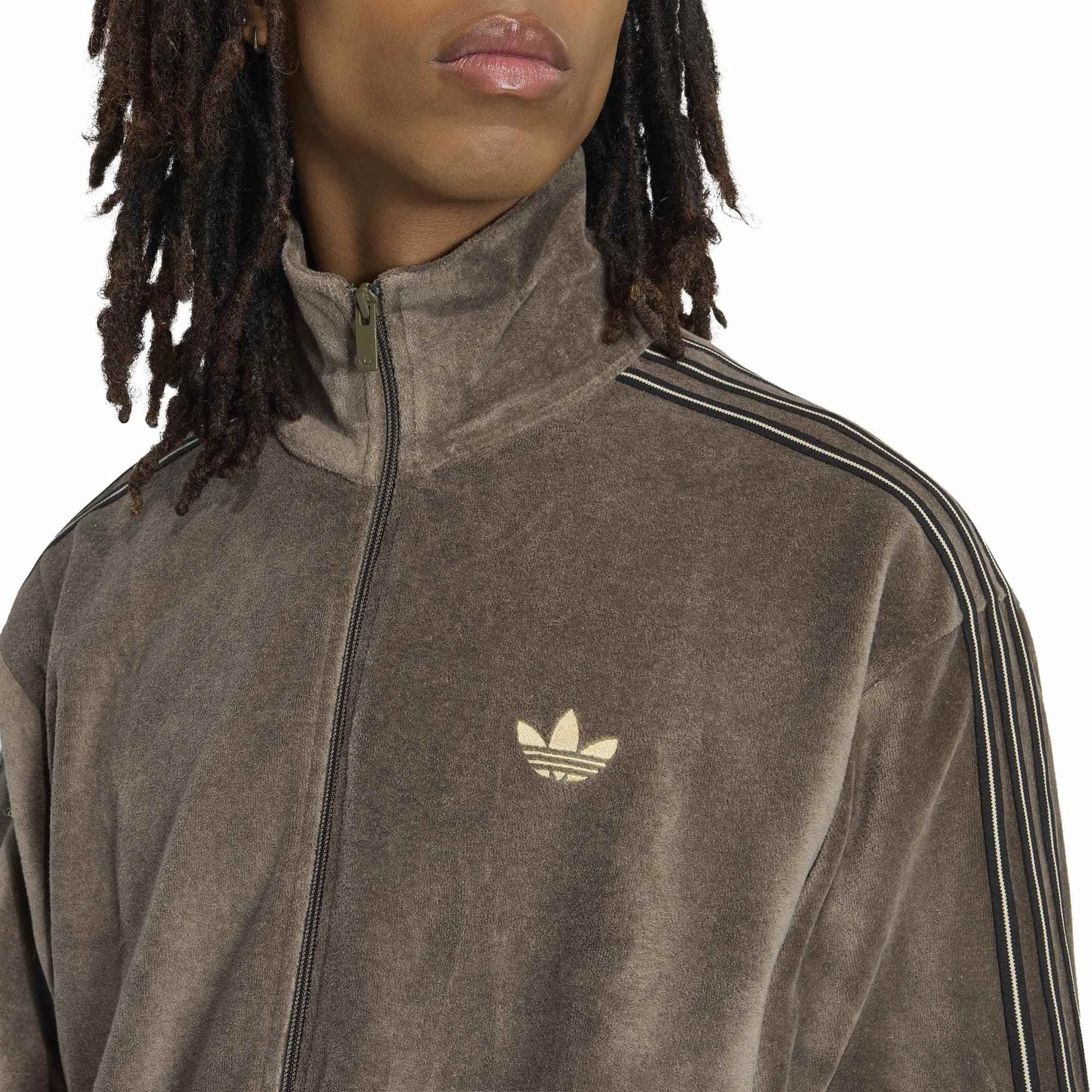 adidas adidas Fırebırd Tt Vel Erkek Ceket Kahve - 3