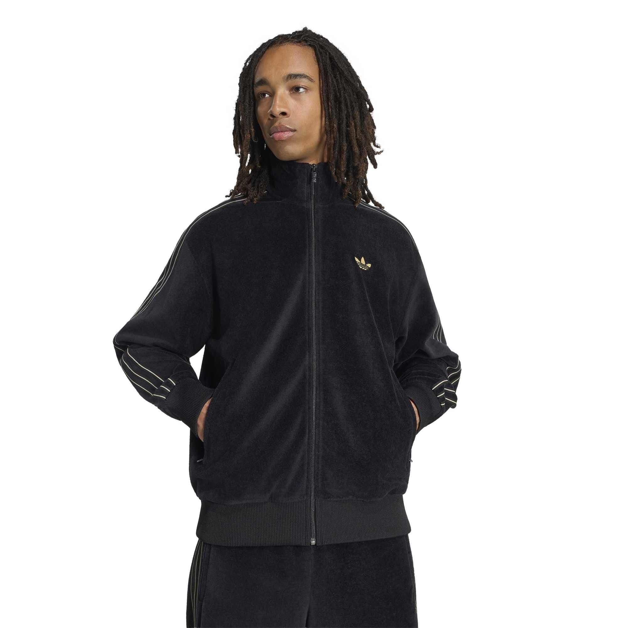 adidas adidas Fırebırd Tt Vel Erkek Ceket Siyah - 4