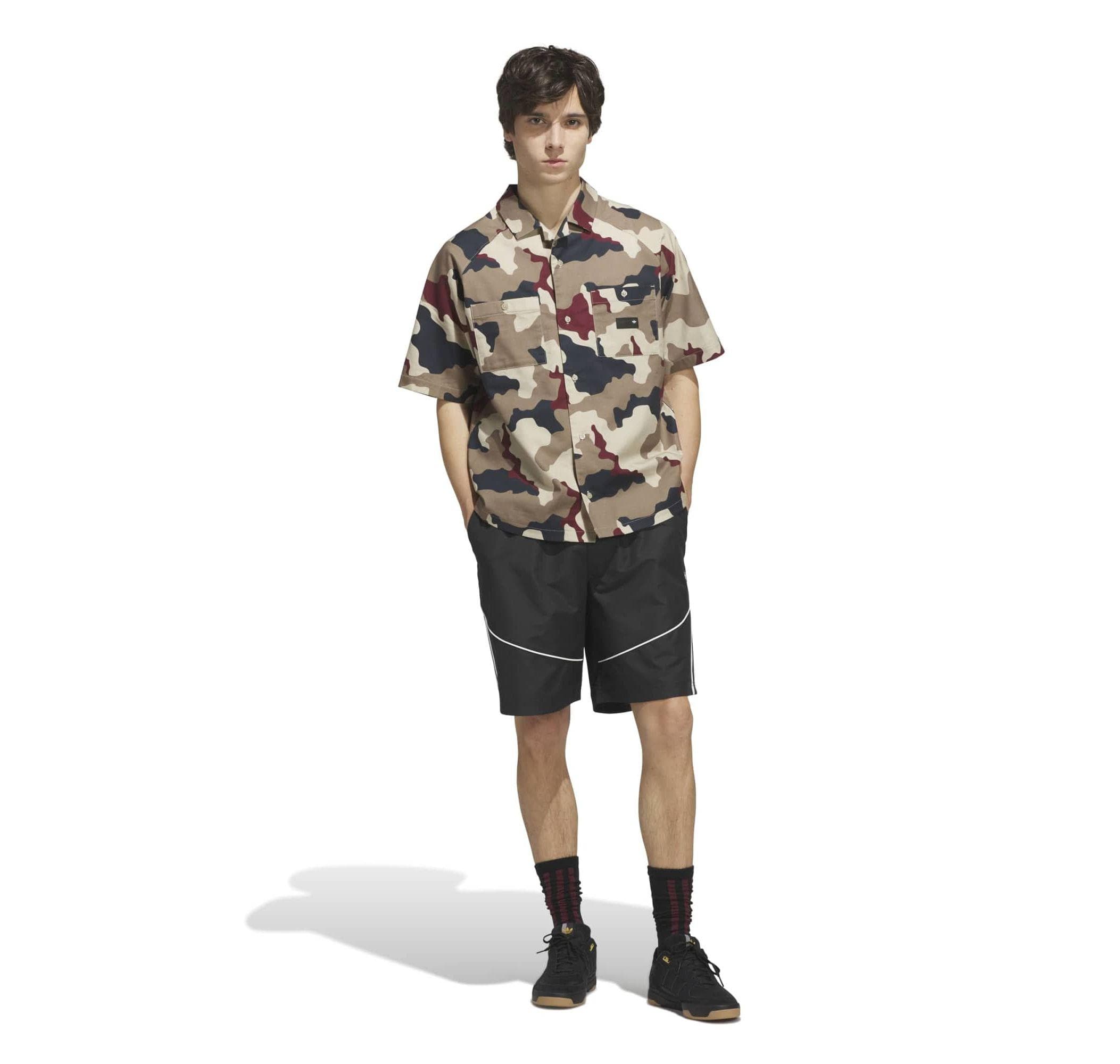 adidas adidas Fs+ Button Up Erkek Gömlek Haki - 4