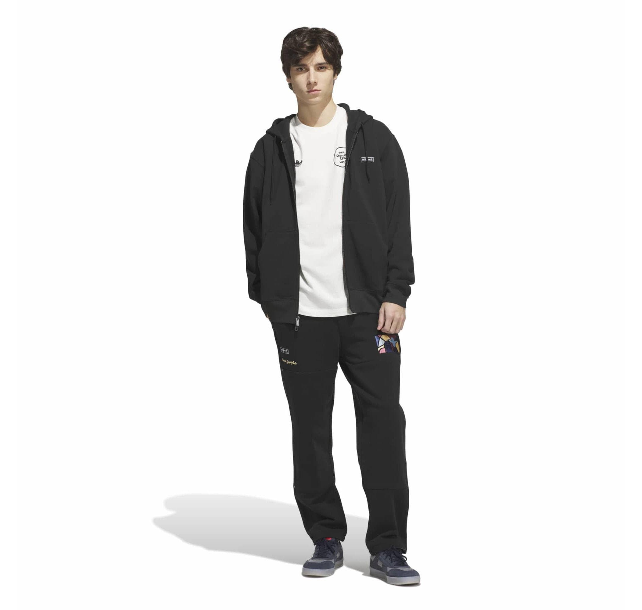 adidas adidas Gonz Graph Hdy Erkek Ceket Siyah - 3