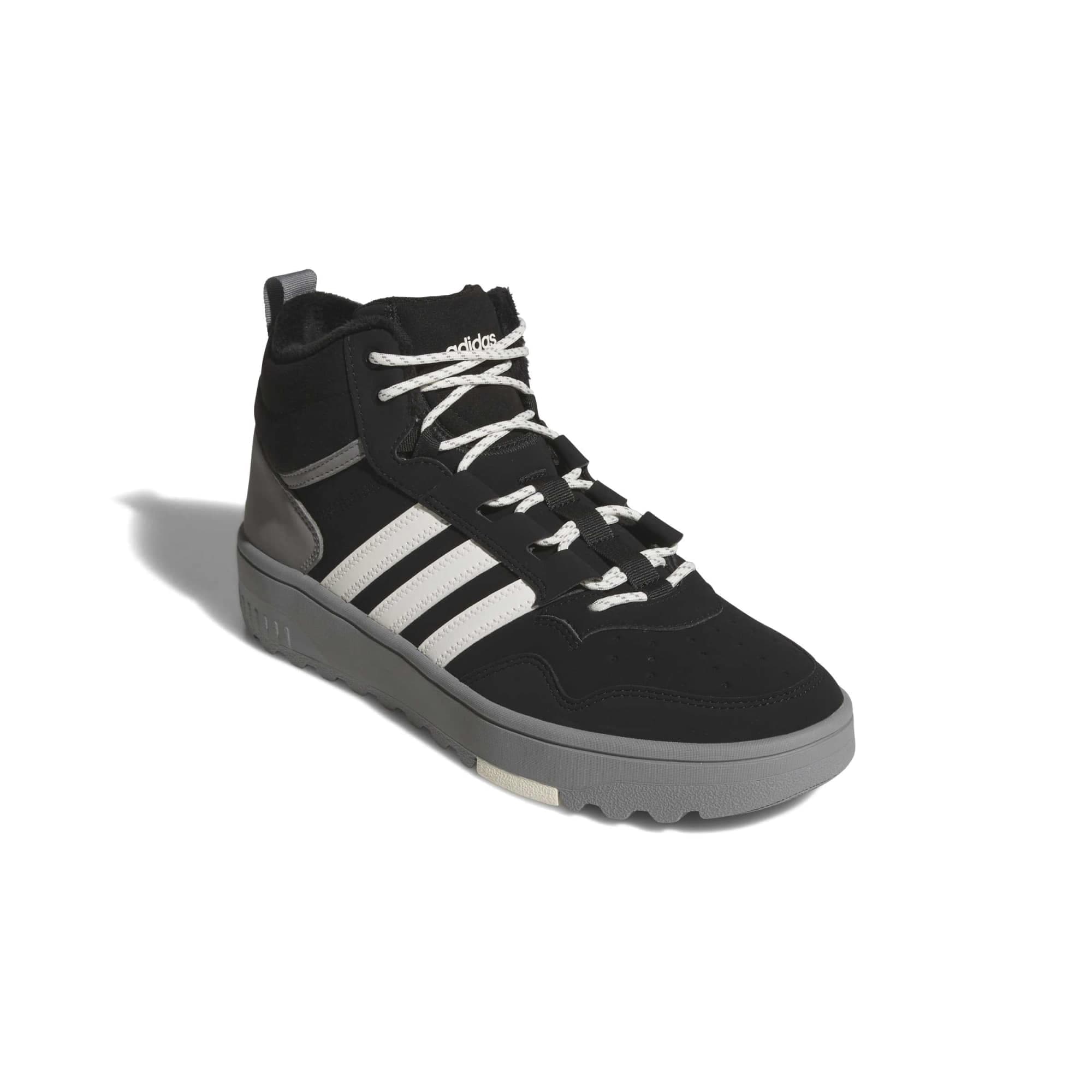adidas adidas Hoops 4.0 Mıd Wınterızed Erkek Spor Ayakkabı Siyah - 2