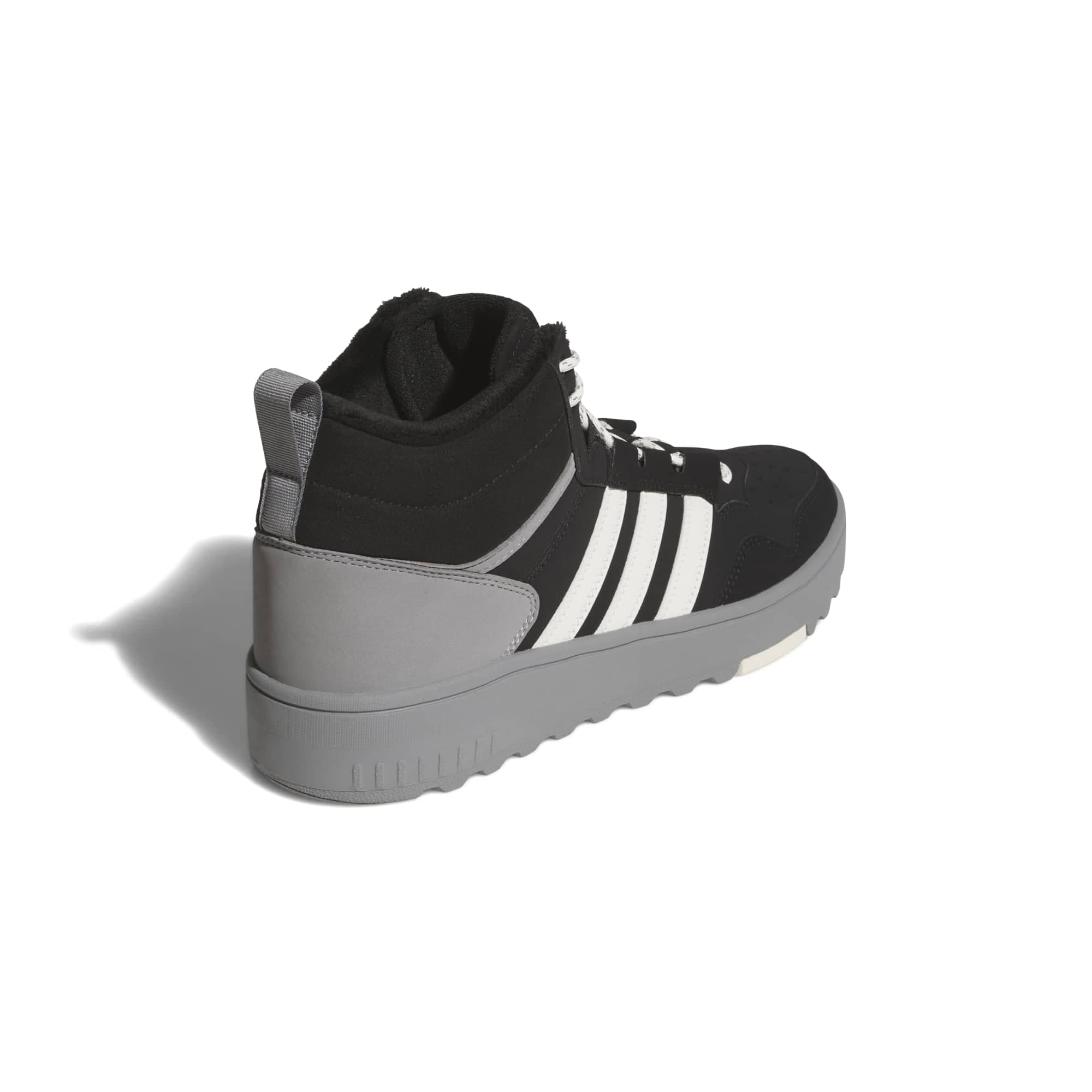 adidas adidas Hoops 4.0 Mıd Wınterızed Erkek Spor Ayakkabı Siyah - 3