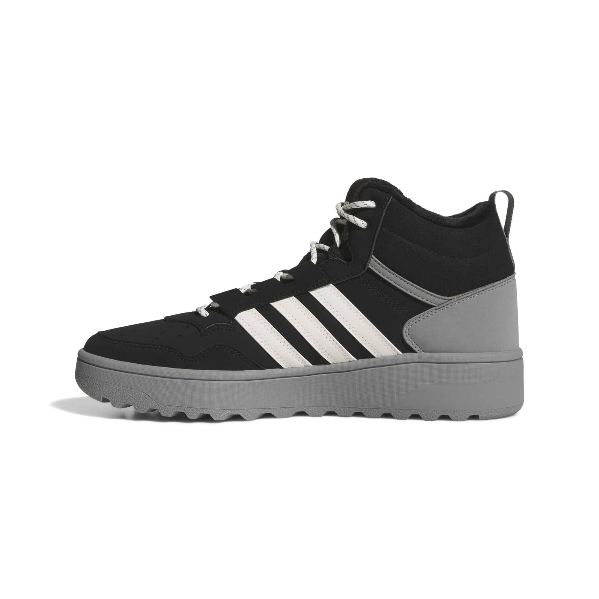 adidas adidas Hoops 4.0 Mıd Wınterızed Erkek Spor Ayakkabı Siyah - 6
