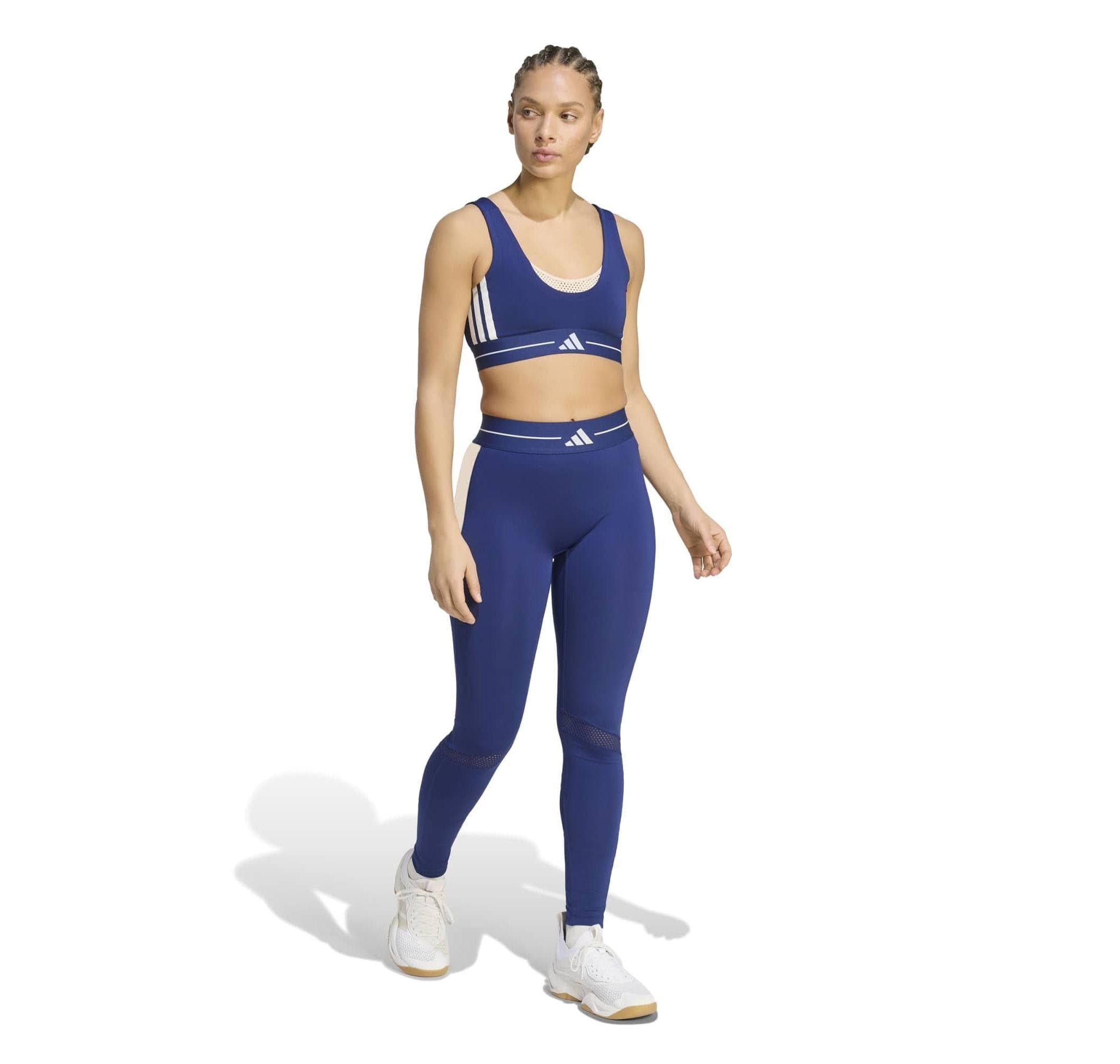 adidas adidas Hyg Bralette D Kadın Büstiyer Lacivert - 5