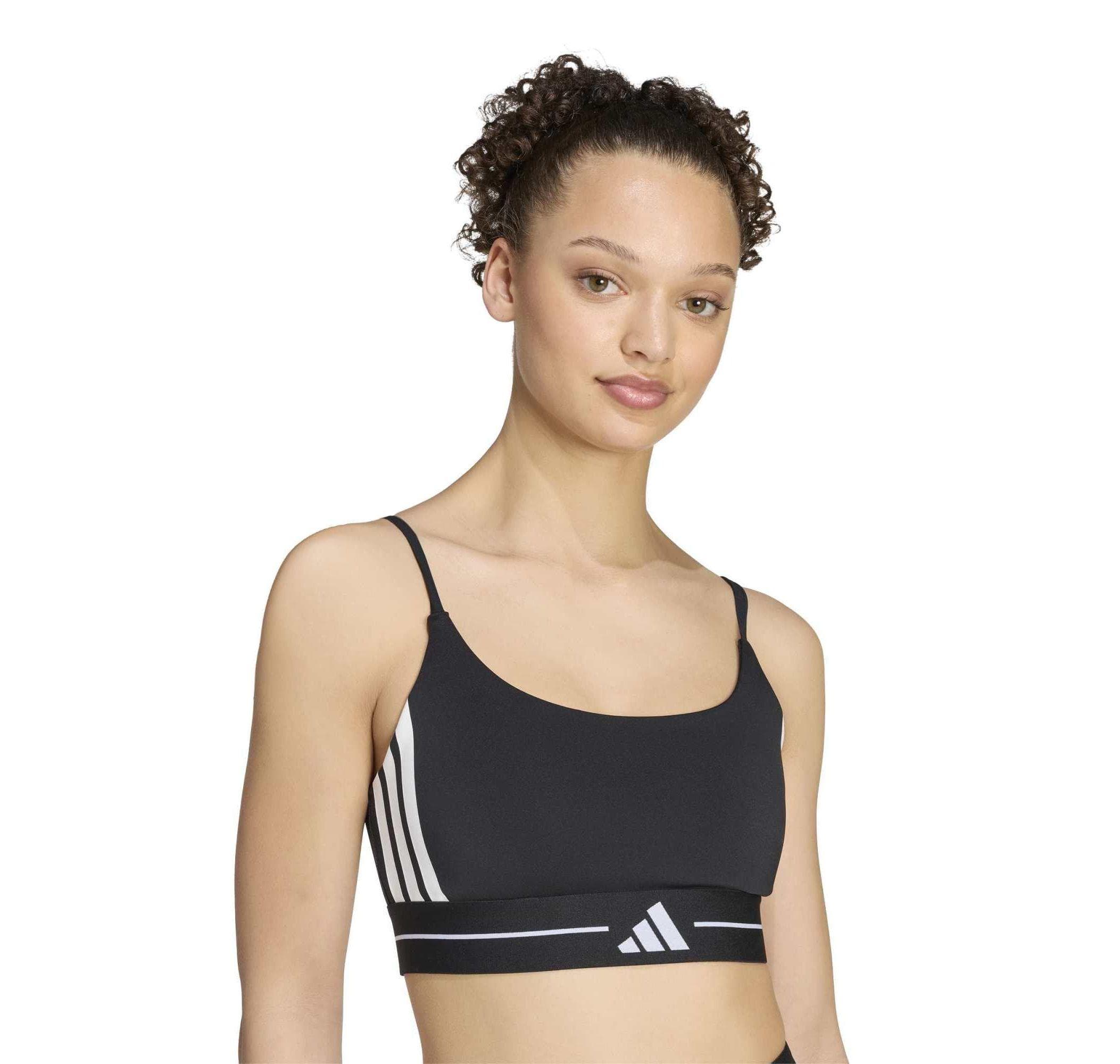 adidas adidas Hyg Padded Bra Kadın Büstiyer Siyah - 3