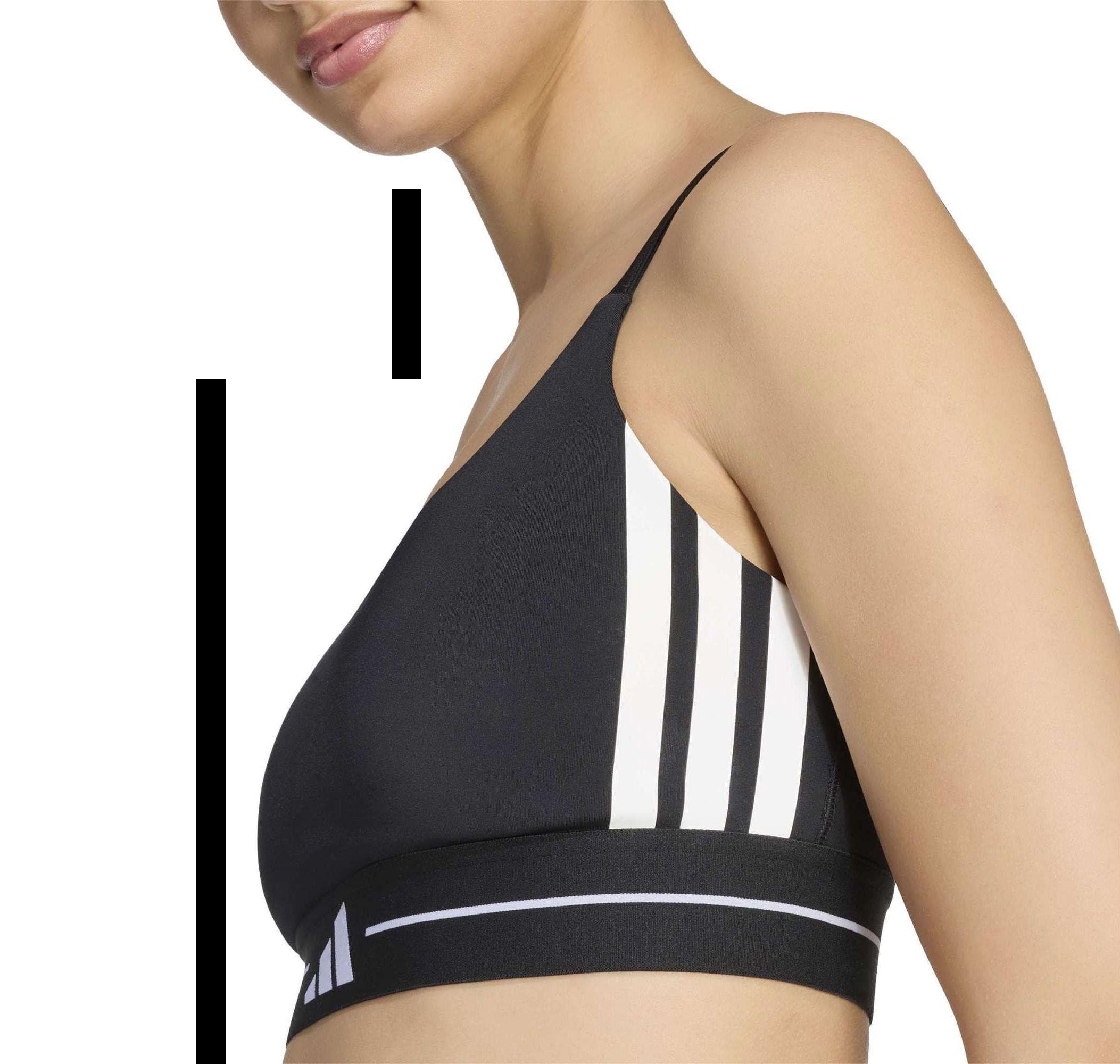 adidas adidas Hyg Padded Bra Kadın Büstiyer Siyah - 4