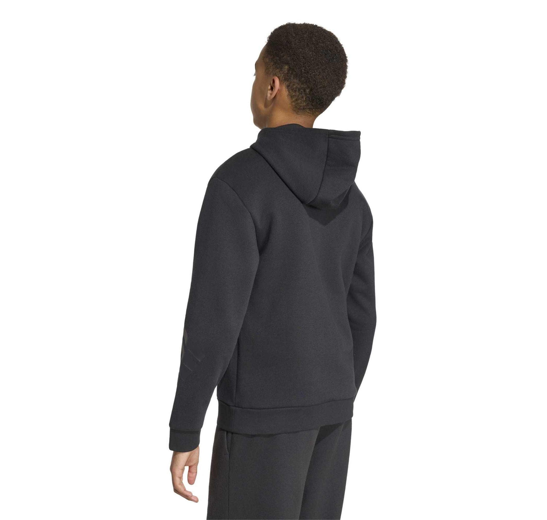 adidas adidas J Fı 3S Hd Çocuk Sweatshirt Siyah - 2