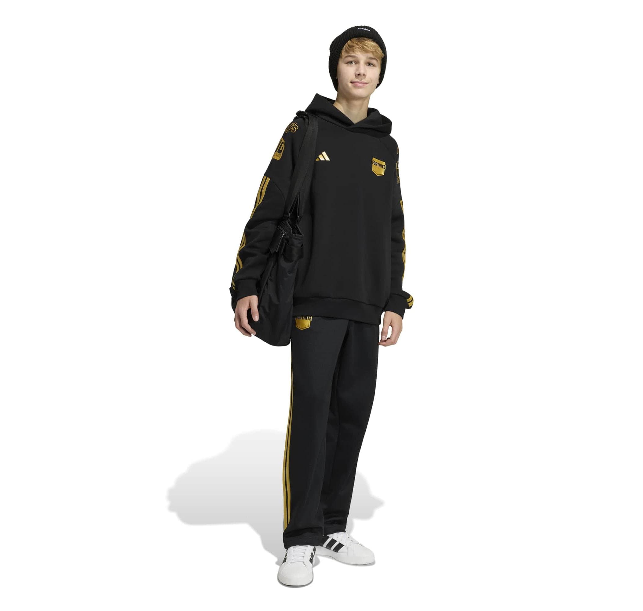 adidas adidas J Fn Hd Çocuk Sweatshirt Siyah - 5